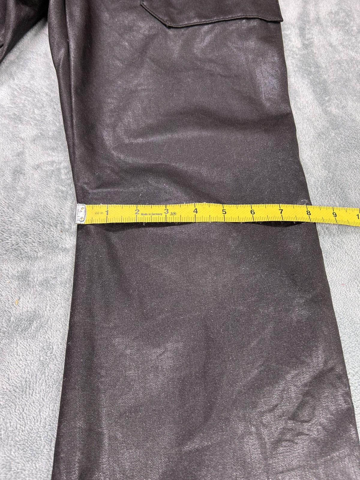 14th Addiction × Japanese Brand Ateller Sab Men Flared Wax Pants. S0131 Size US 30 / EU 46 - 12 Thumbnail