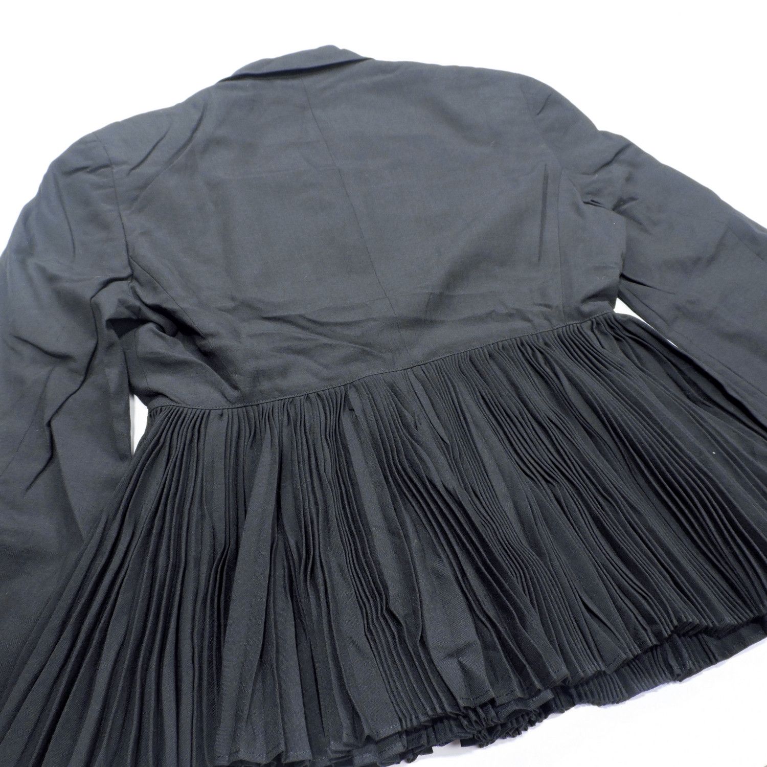 Romeo Gigli ROMEO GIGLI PLEATED HEM BLAZER JACKET Size M / US 6-8 / IT 42-44 - 12 Thumbnail