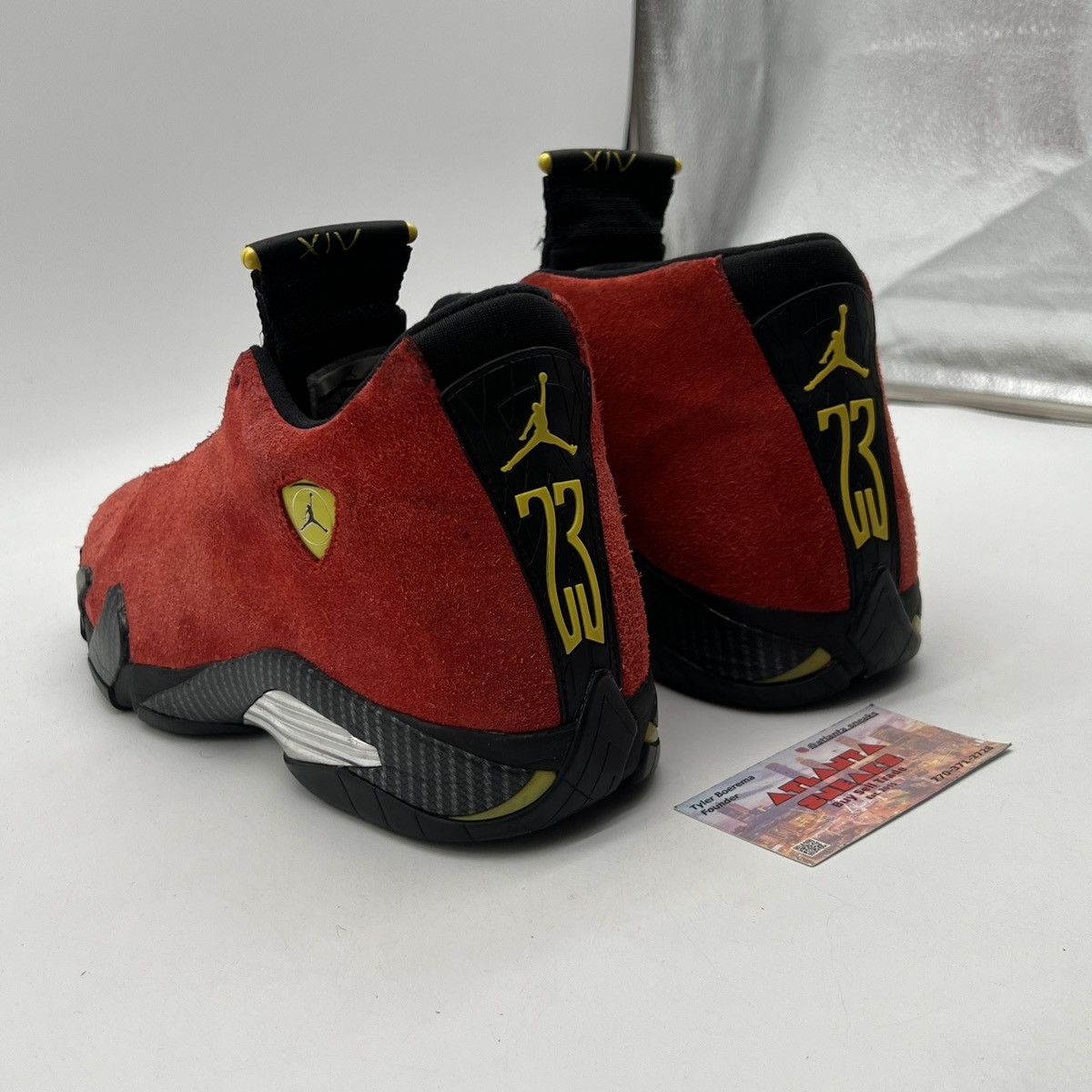 Jordan Brand Air Jordan 14 Ferrari Size US 11 / EU 44 - 4 Thumbnail