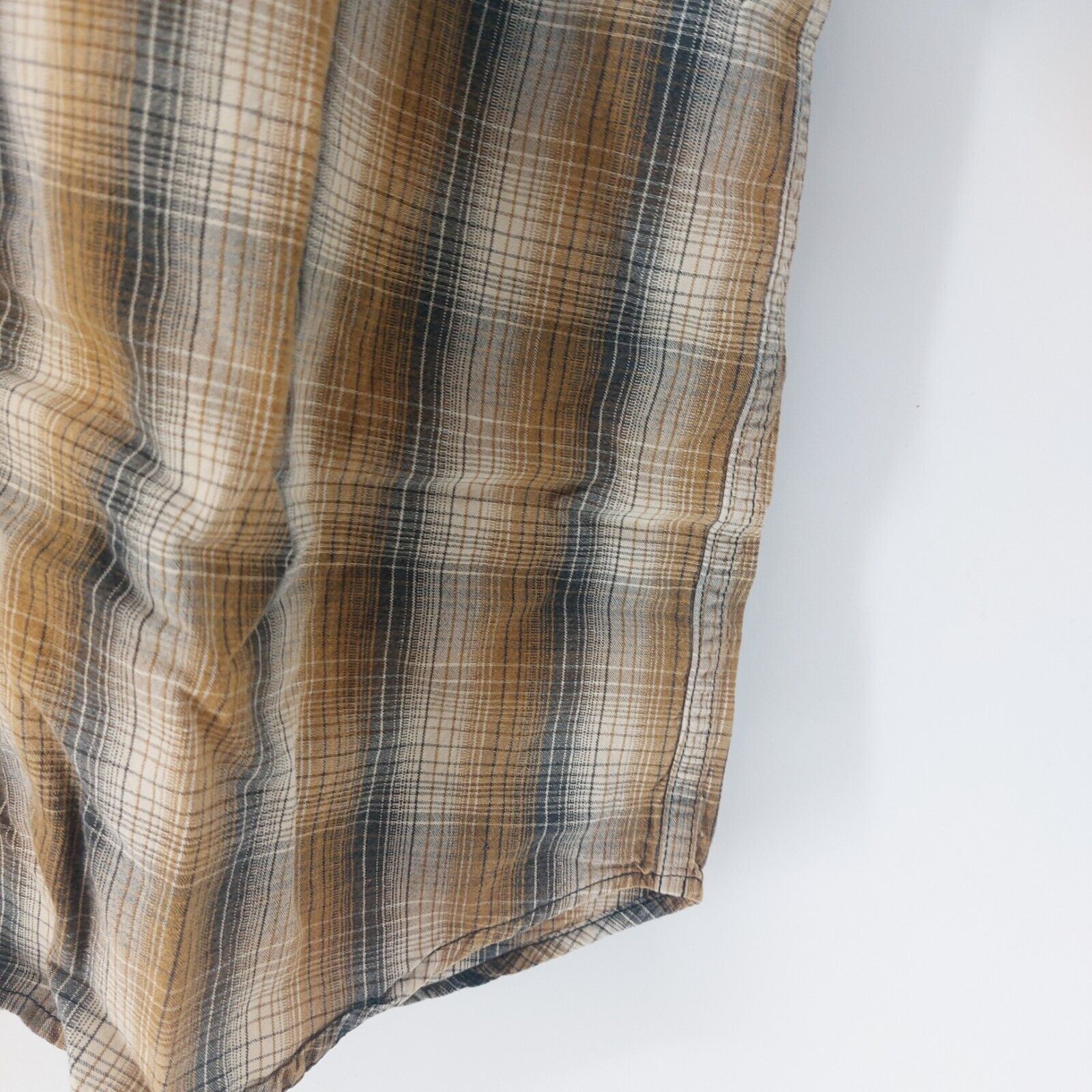 U.S. Expedition US Expedition 100% Cotton Mens Pearl Snap Shirt S Plaid Size US S / EU 44-46 / 1 - 9 Thumbnail