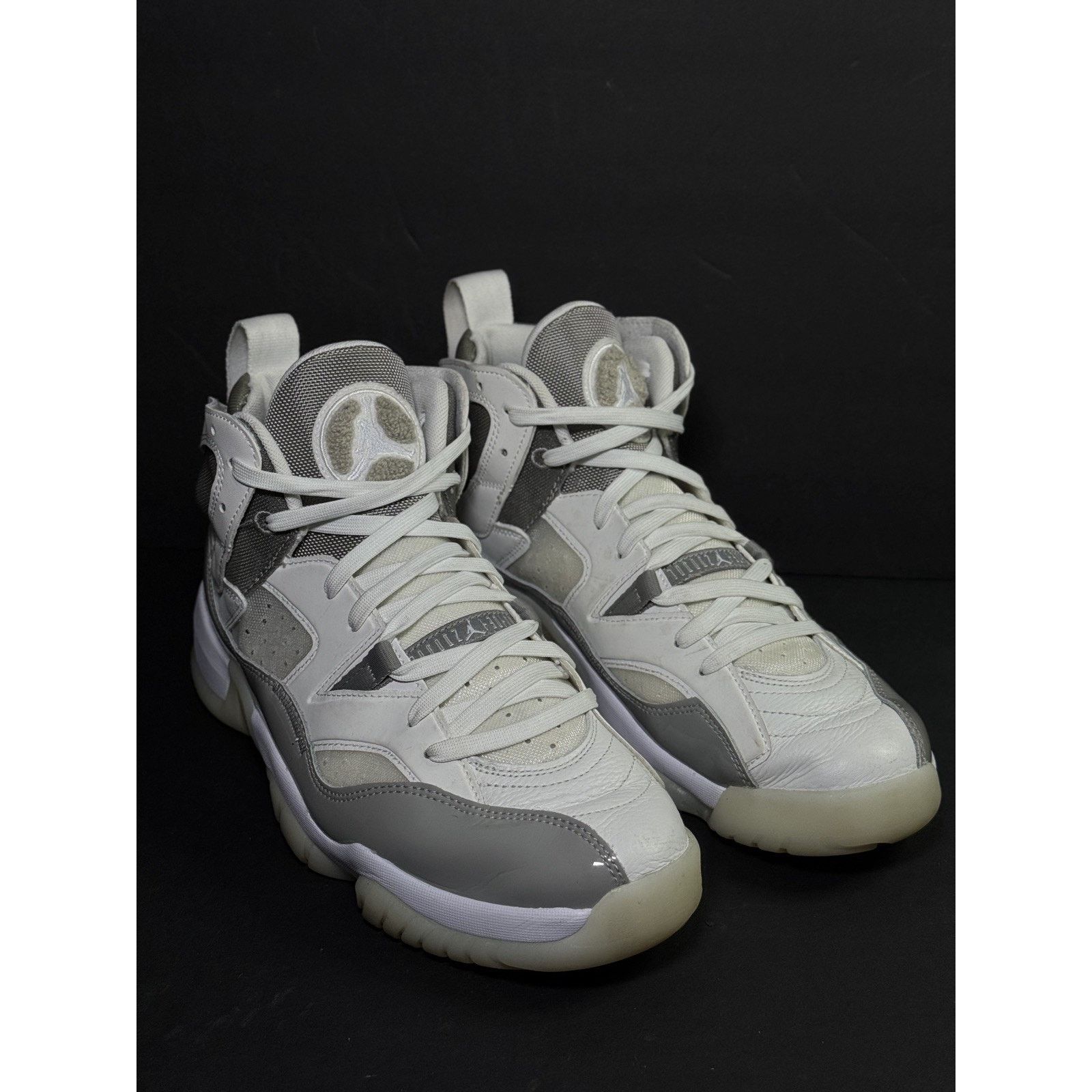 Nike Nike Jumpman Two Trey Medium Grey Summit White Mens 12 Size US 12 / IT 42 - 1 Thumbnail