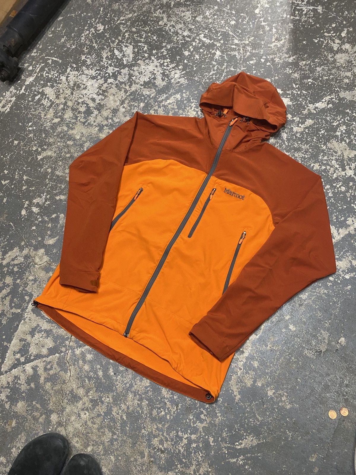 Marmot × Vintage Marmot Men’s Estes Softshell Windbreaker Jacket Size US L / EU 52-54 / 3 - 2 Thumbnail