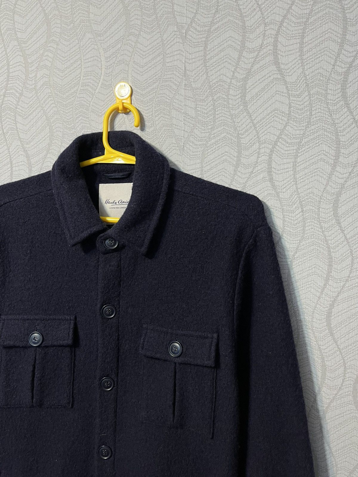 Designer × Hardy Amies Hardy Amies Men’s Dark Navy Wool Overshoot Size M Size US M / EU 48-50 / 2 - 3 Thumbnail