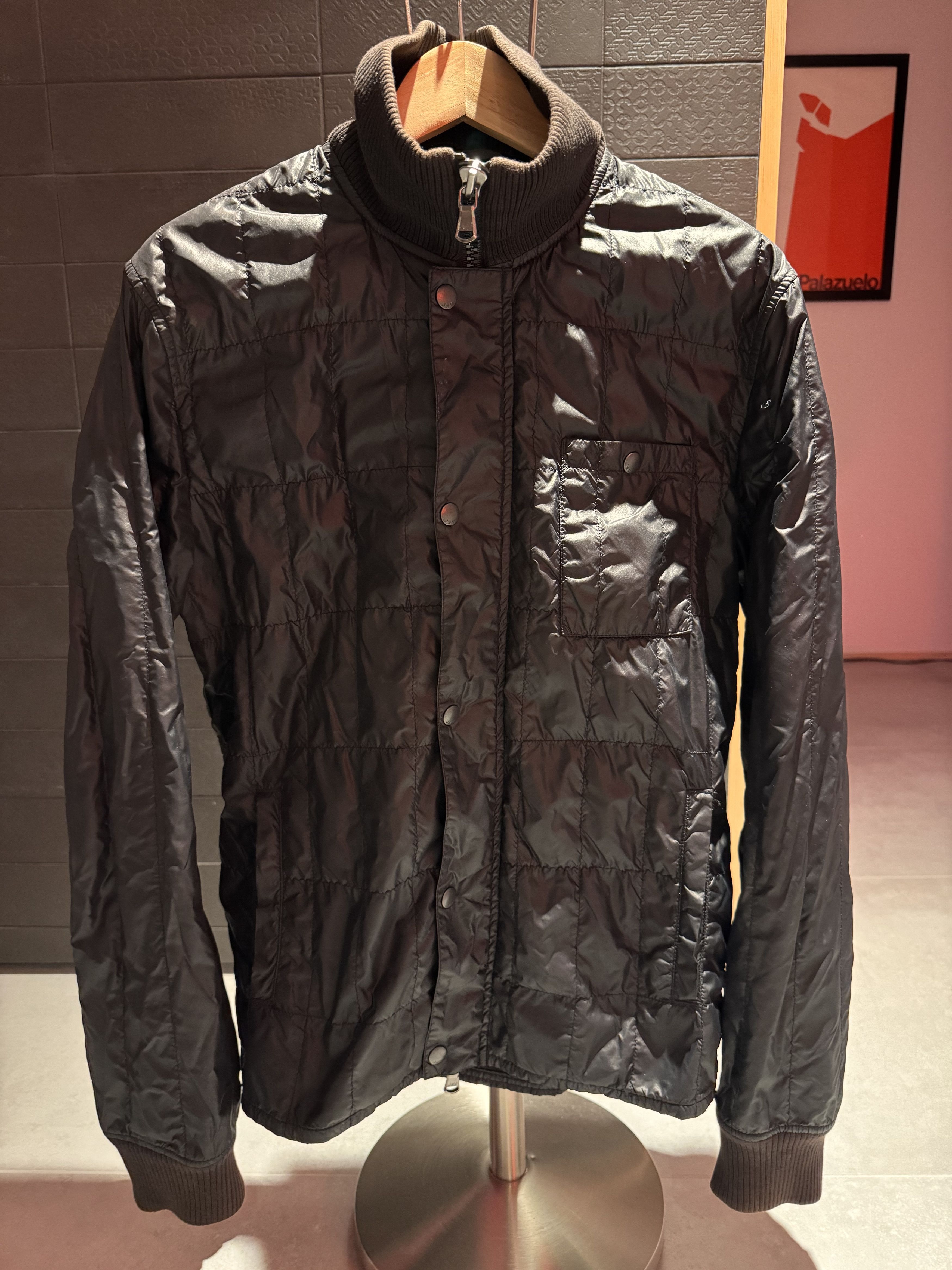 John Varvatos John Varvatos Black Bomber Jacket Size US M / EU 48-50 / 2 - 1 Thumbnail
