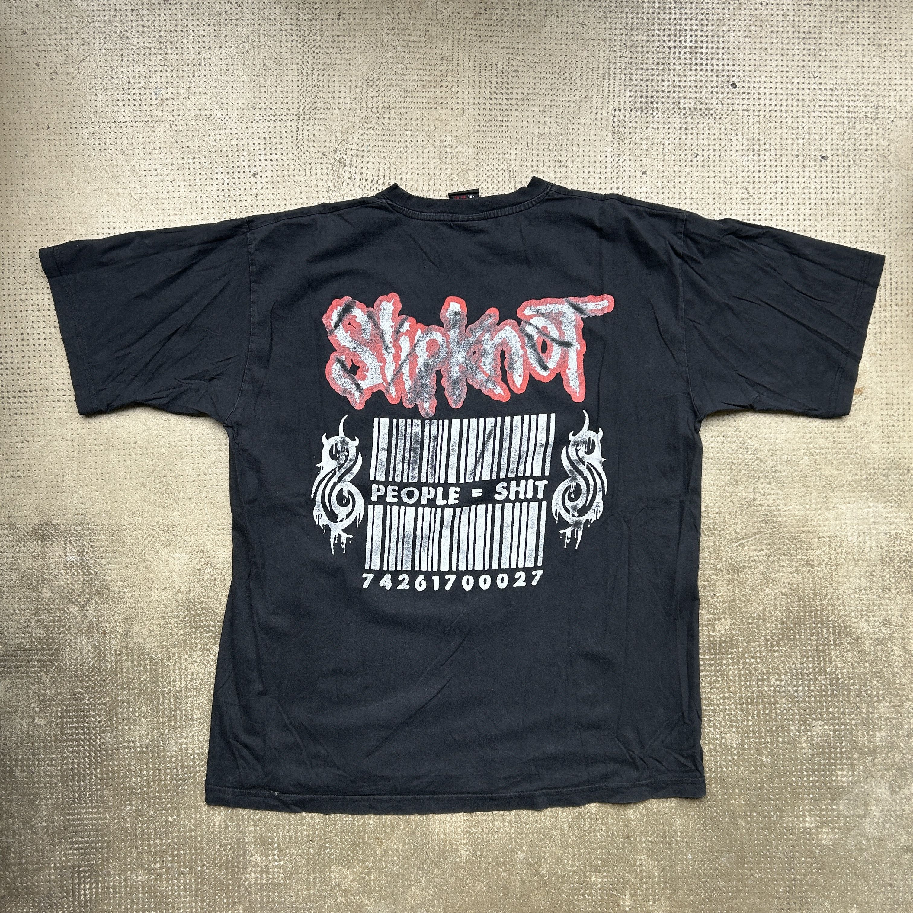 00s Slipknot ヴィンテージTシャツ PEOPLE=SHIT IOWA 00s Slipknot ヴィンテージTシャツ PEOPLE=SHIT IOWA VINTAGE SLIPKNOT