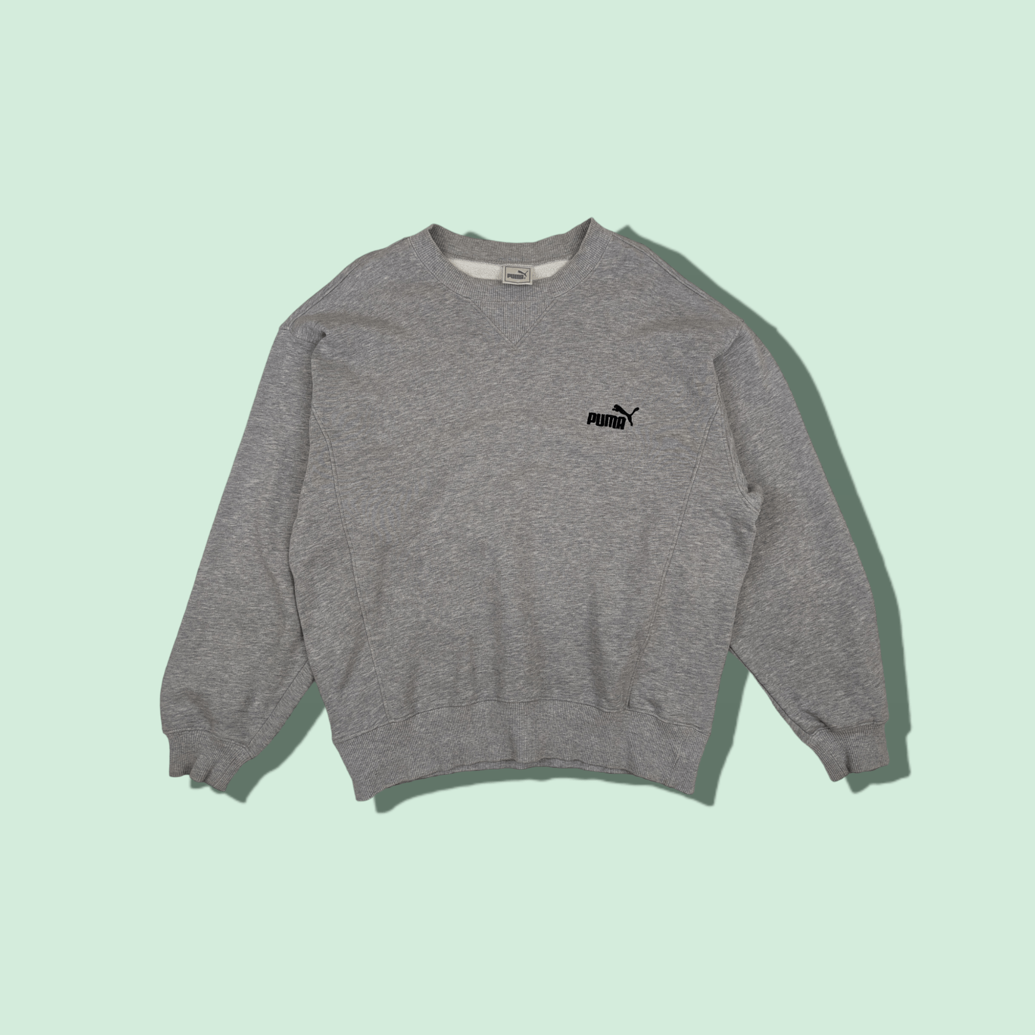 Puma Vintage 90's PUMA Sportswear Jumper Sweatshirt Size US L / EU 52-54 / 3 - 1 Thumbnail