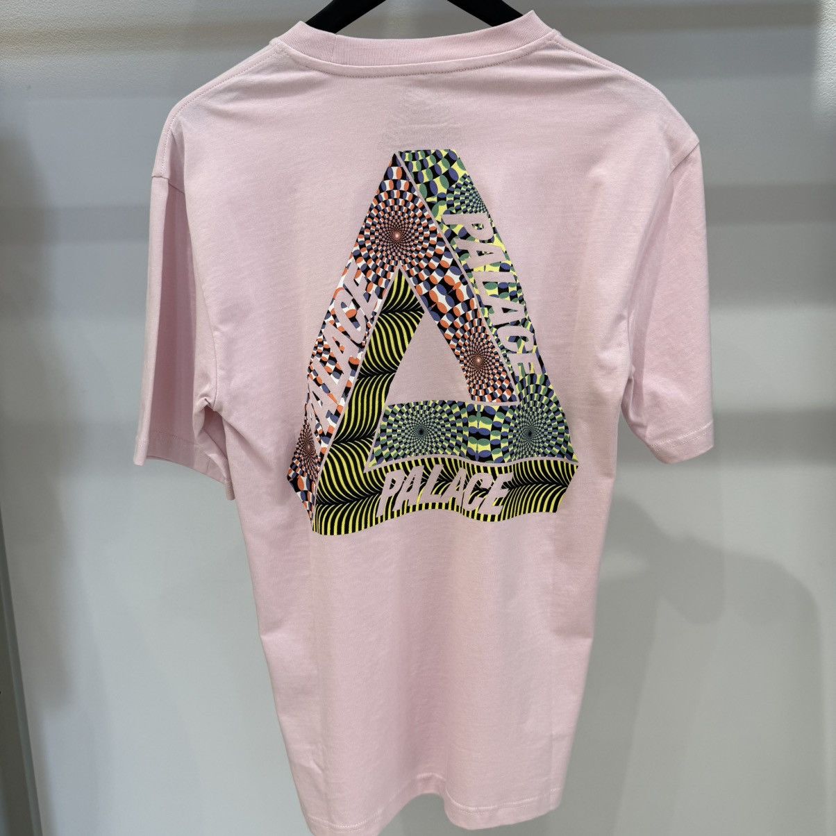 Palace Palace Tri-Eye Tee Light Pink Size US S / EU 44-46 / 1 - 2 Thumbnail