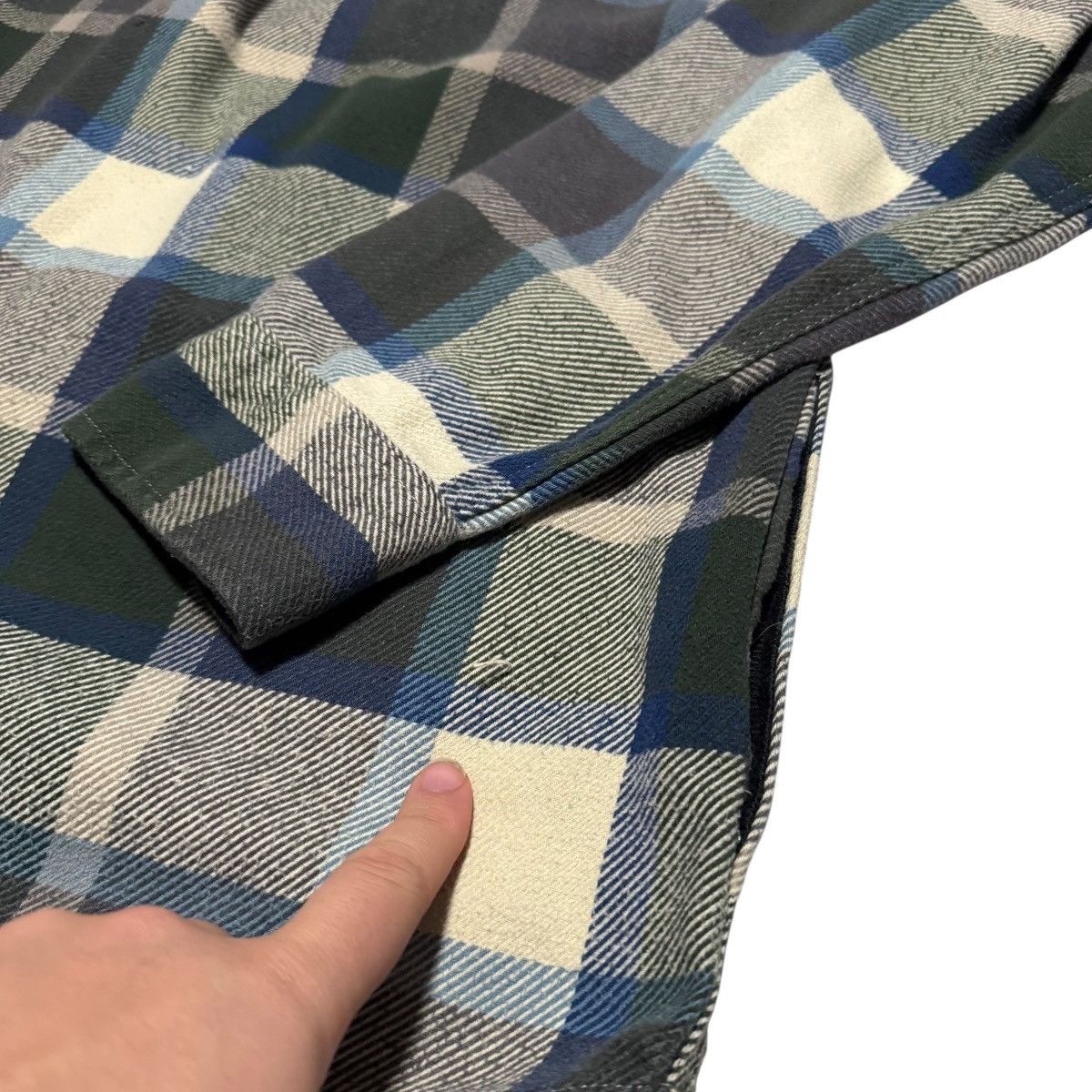 Orvis Orvis Flannel Heavyweight Plaid Button Down Shirt Men's 2XL Size US XXL / EU 58 / 5 - 7 Thumbnail