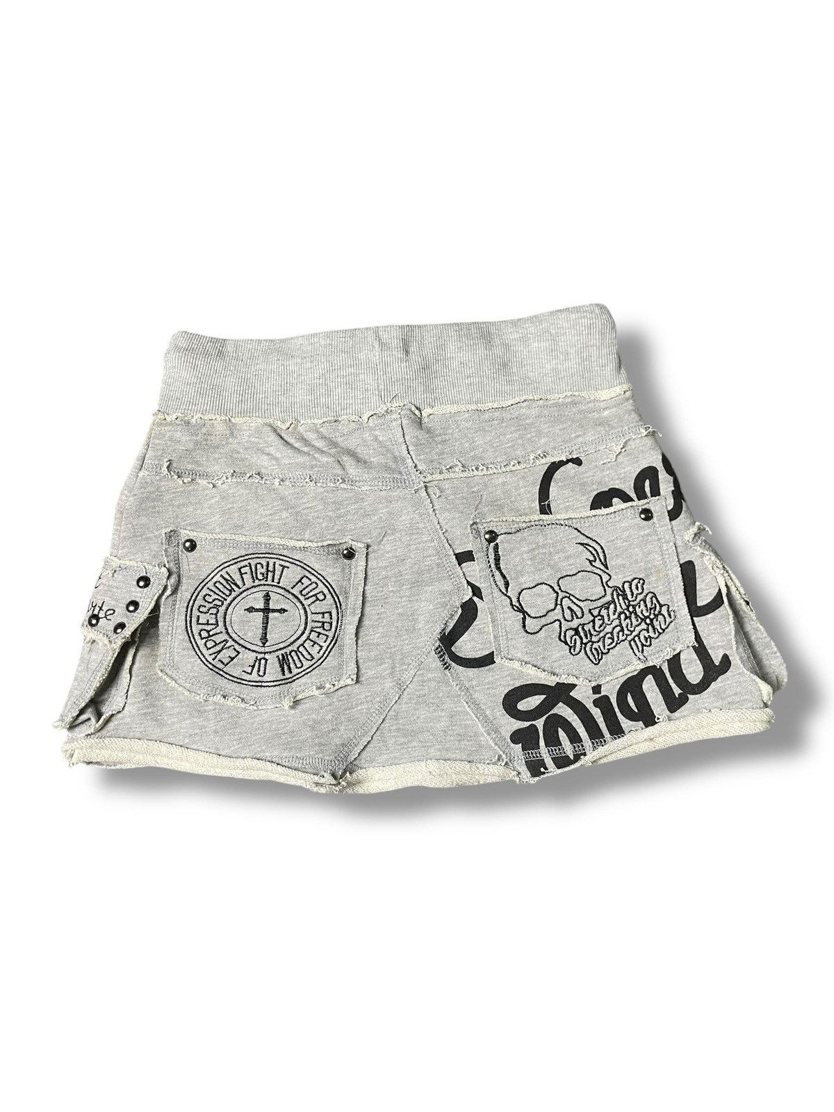 Japanese Brand Love Junkie Punk Mini Skirt (6) Size 23" - 2 Thumbnail