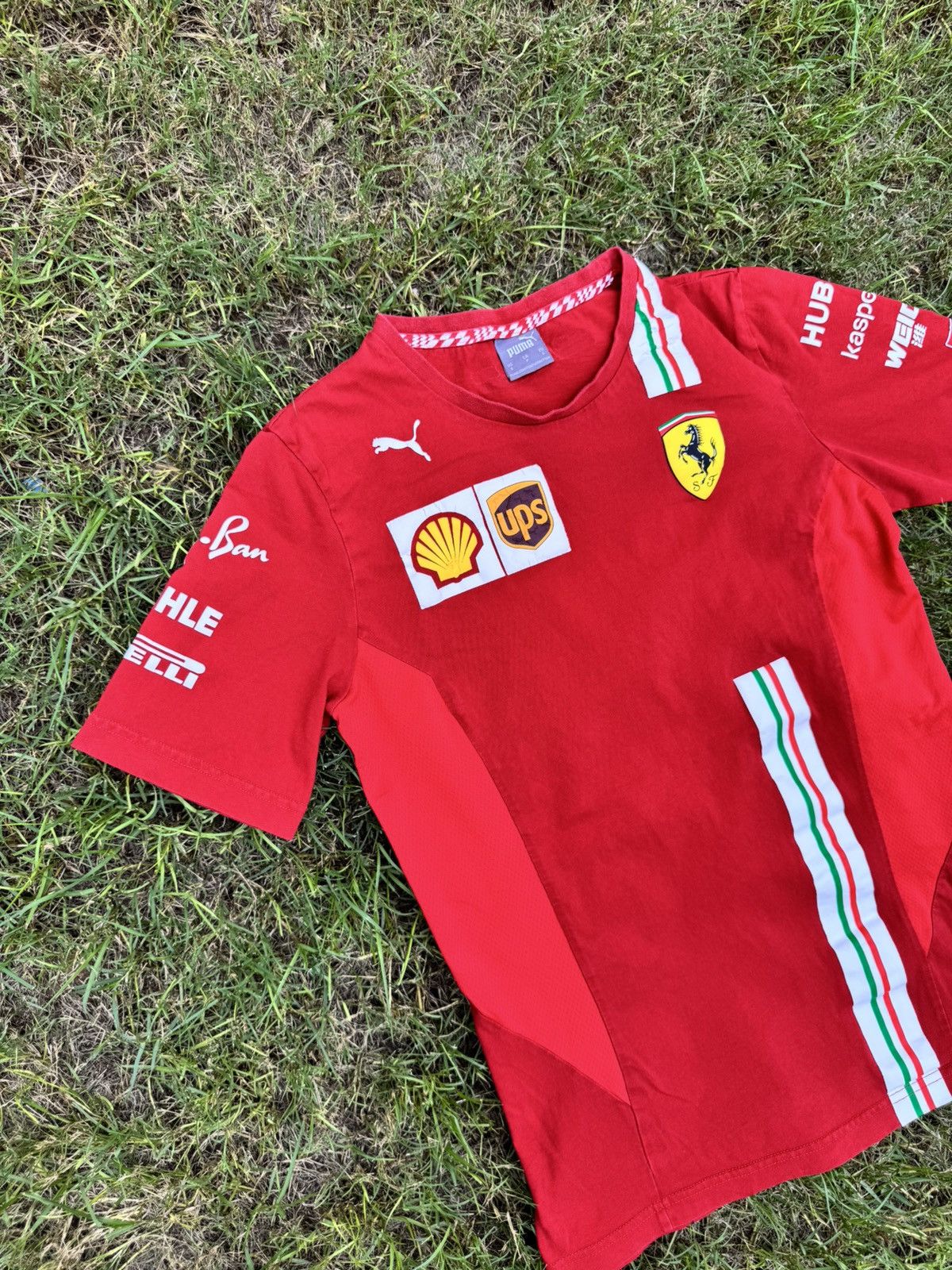 Puma T-SHIRT MAILLOT HOMME FERRARI CHARLES LECLERC 2019 Size US S / EU 44-46 / 1 - 4 Thumbnail