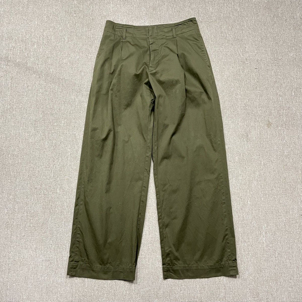 Japanese Brand Uniqlo Baggy Loose Pant Best Fit Size US 27 - 1 Thumbnail