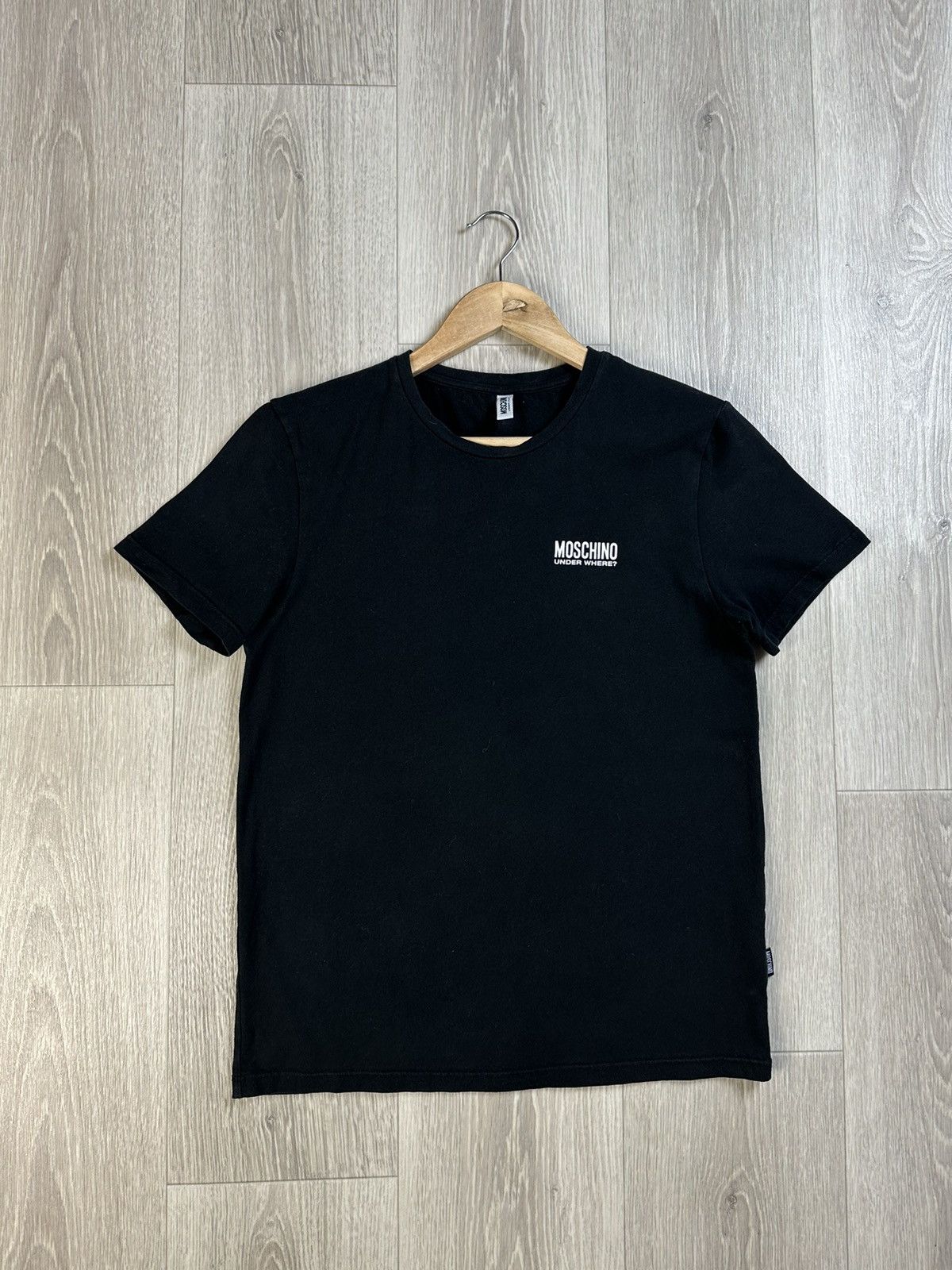 Moschino Moschino Under Where T-Shirt Small Logo Size US S / EU 44-46 / 1 - 3 Thumbnail