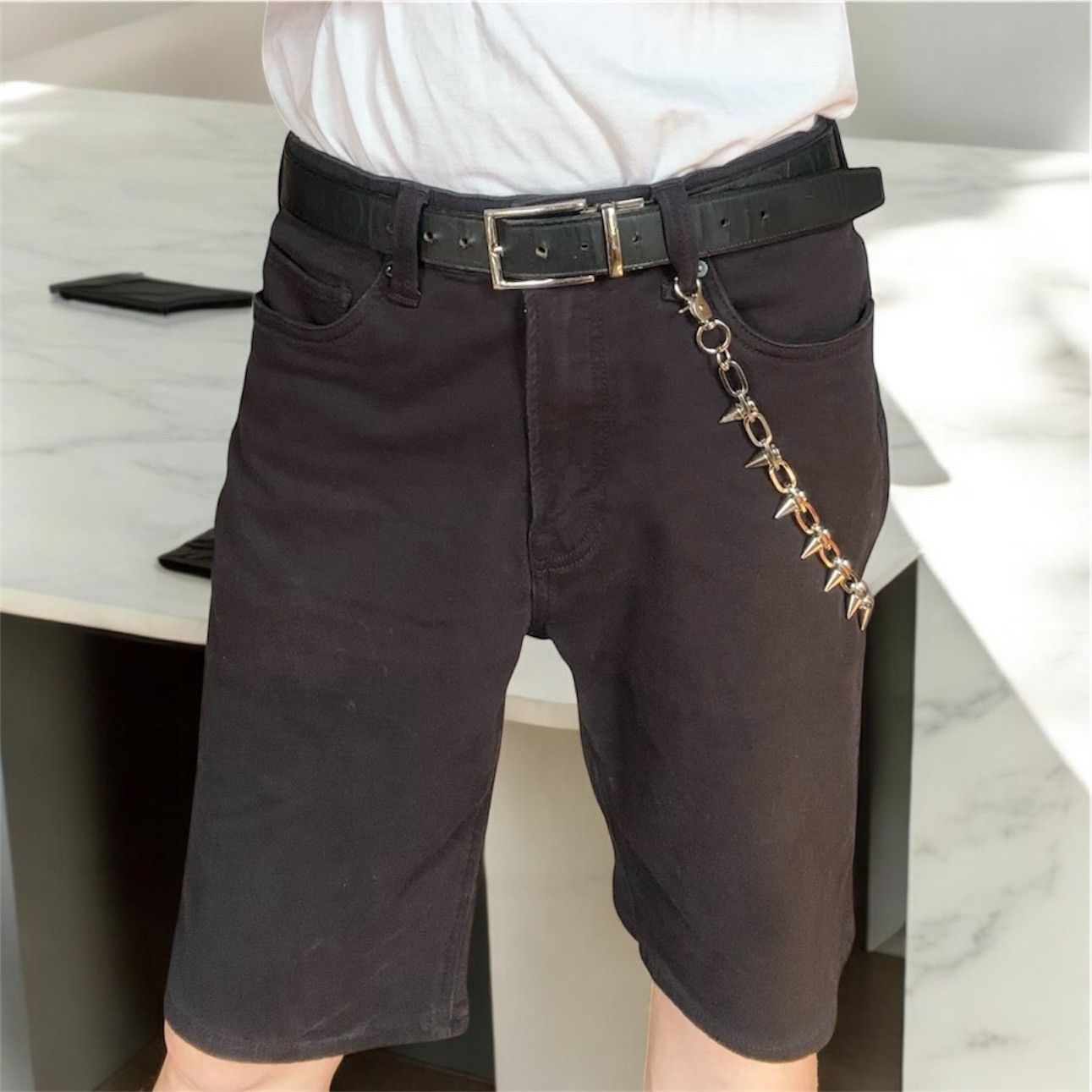 Other Spiked Pants Chain for Men Women,Jeans Chain,Keys Chain Size ONE SIZE - 8 Thumbnail