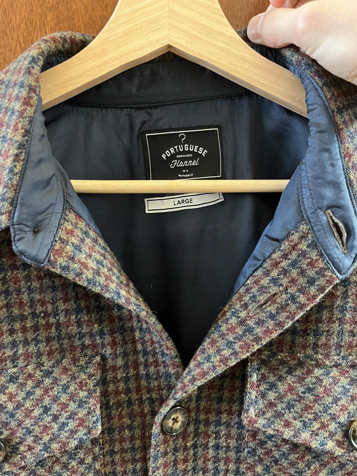 Portuguese Flannel Portuguese Flannel Valle Overshirt - Ocean Size US L / EU 52-54 / 3 - 4 Thumbnail