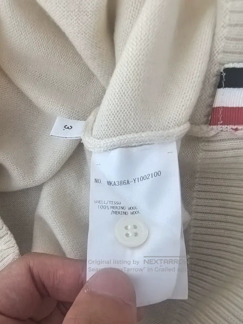 Thom Browne Thom Browne Wool Sweater Size US L / EU 52-54 / 3 - 5 Thumbnail
