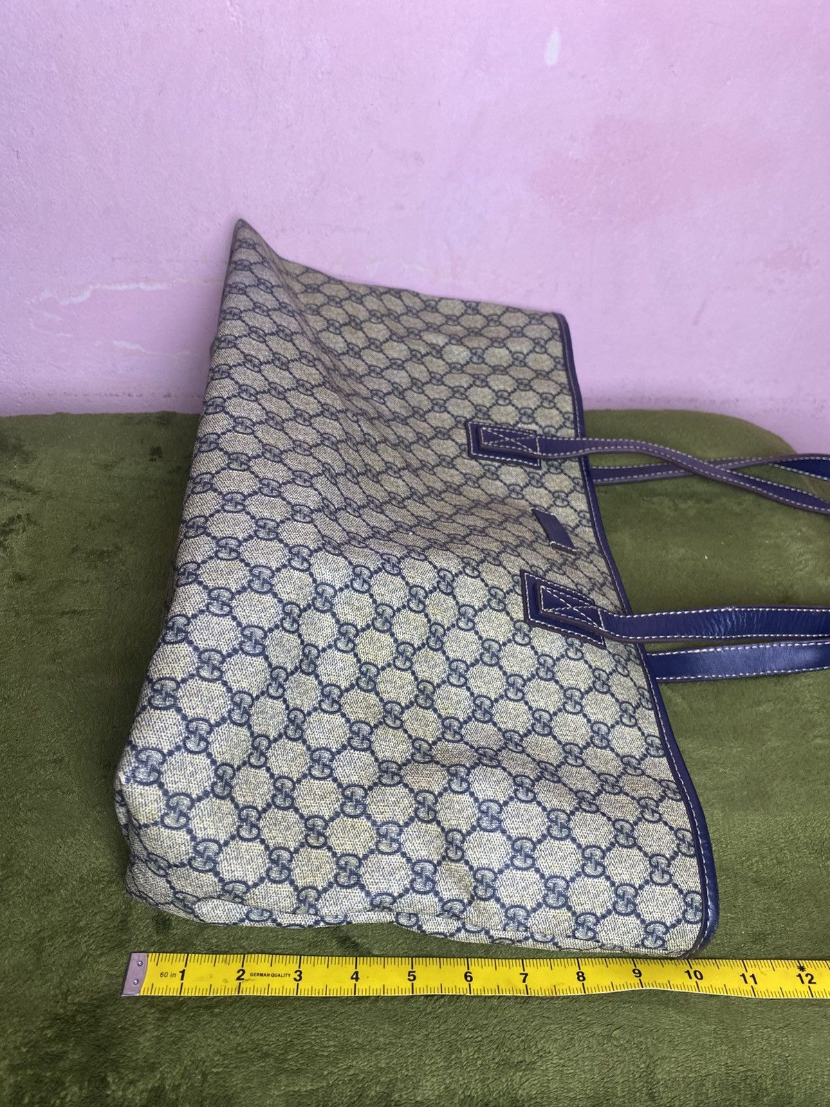 Gucci GUCCI GG Canvas with Leather Large tote bag Size ONE SIZE - 21 Thumbnail