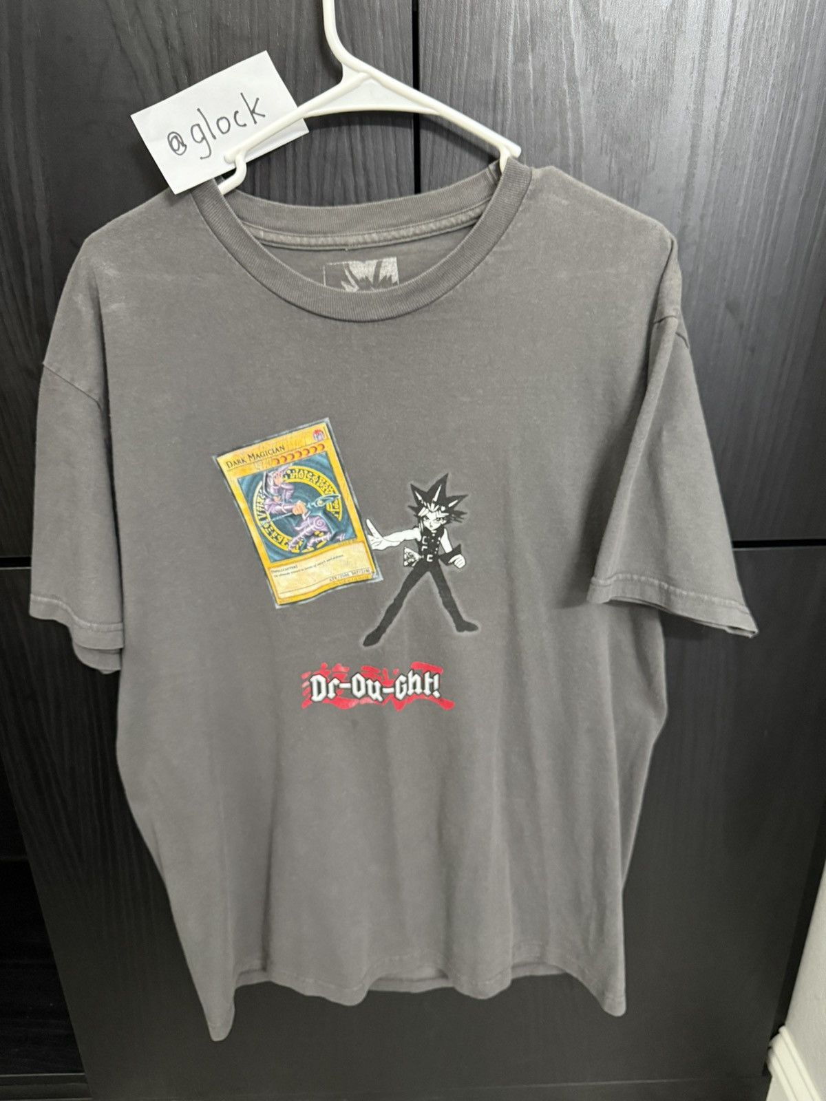 Japanese Brand Yu-Gi-Oh Drought Dark Magician Grey Tee Size Large Size US L / EU 52-54 / 3 - 1 Thumbnail
