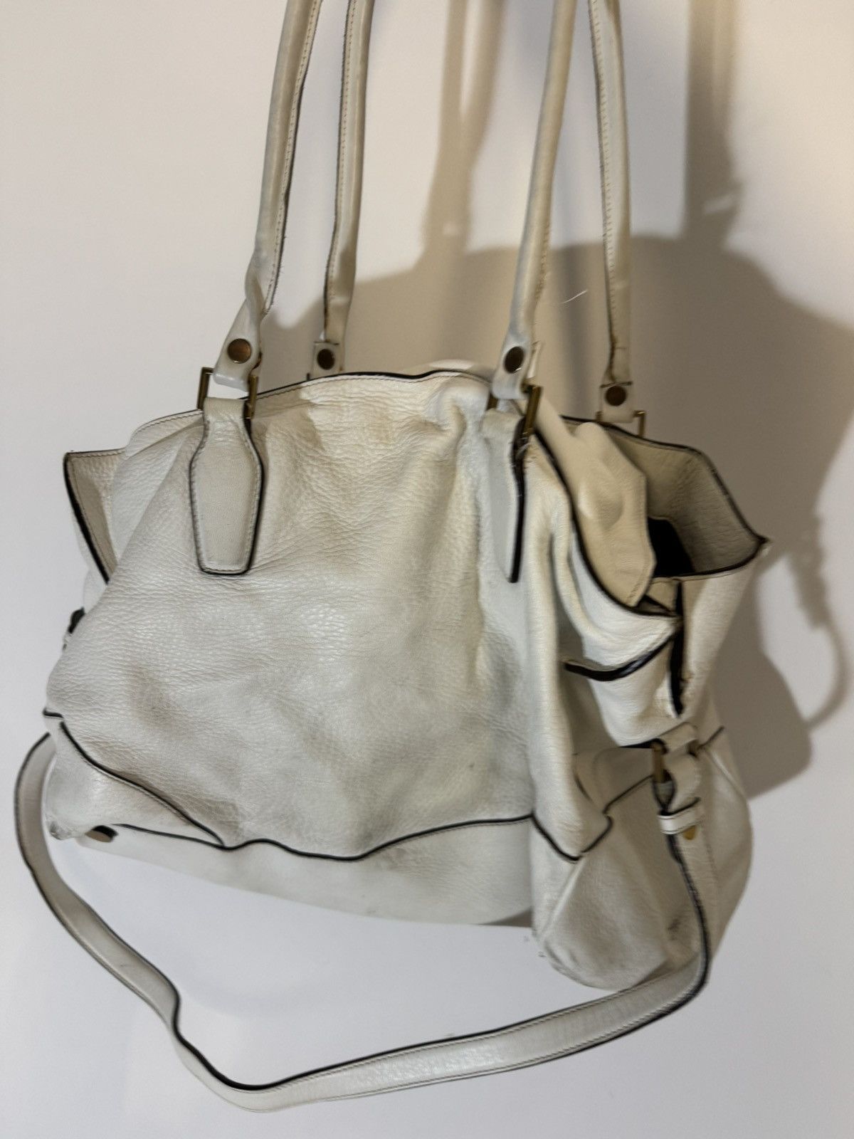 Jil Sander × Vintage Jil sander leather shoulder bag luxury vintage Italy design Size ONE SIZE - 7 Thumbnail