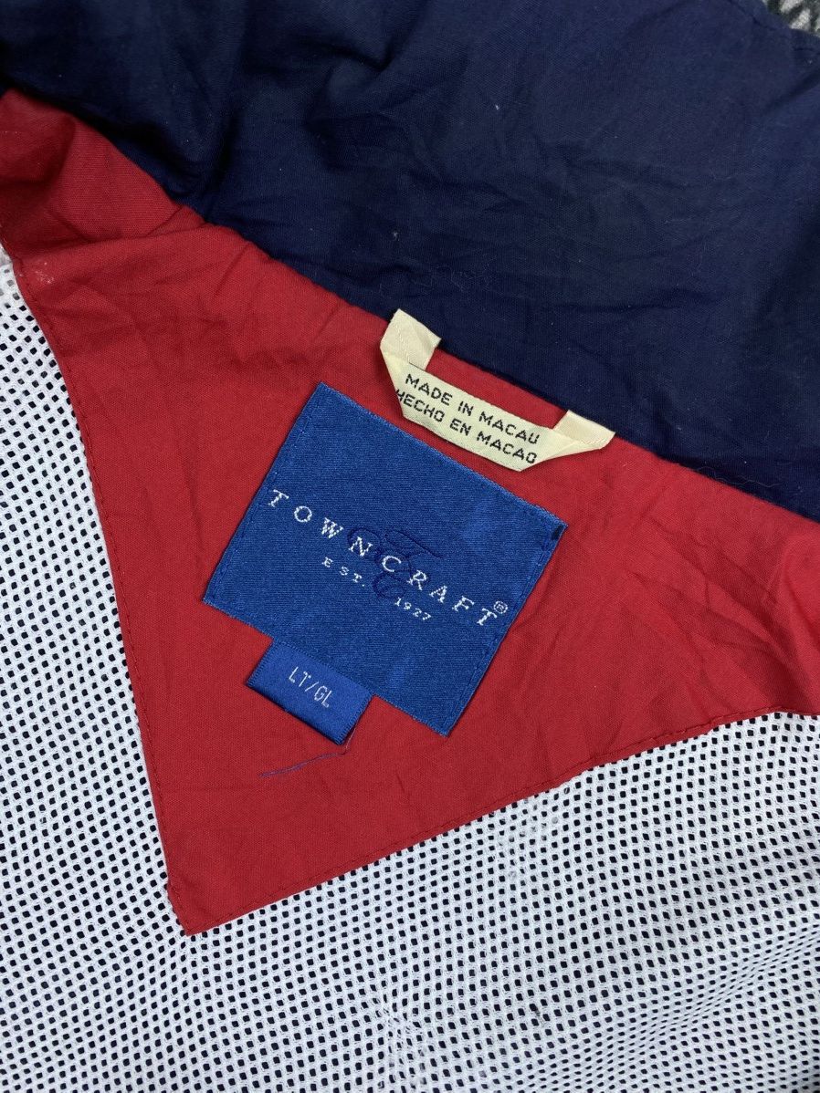 Towncraft 90s Towncraft Color Block Hidden Hoodie Zipper Jacket Size US XL / EU 56 / 4 - 11 Thumbnail