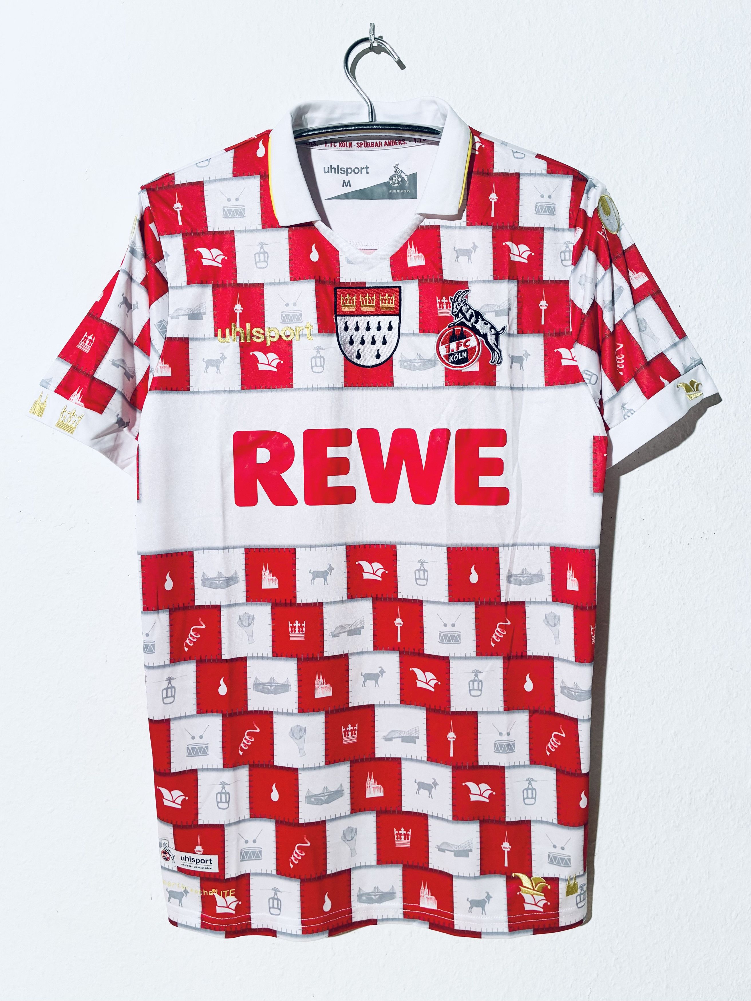 Other FC Koln Carnival Soccer Jersey 2020 / 2021 Uhlsport Size US M / EU 48-50 / 2 - 1 Thumbnail