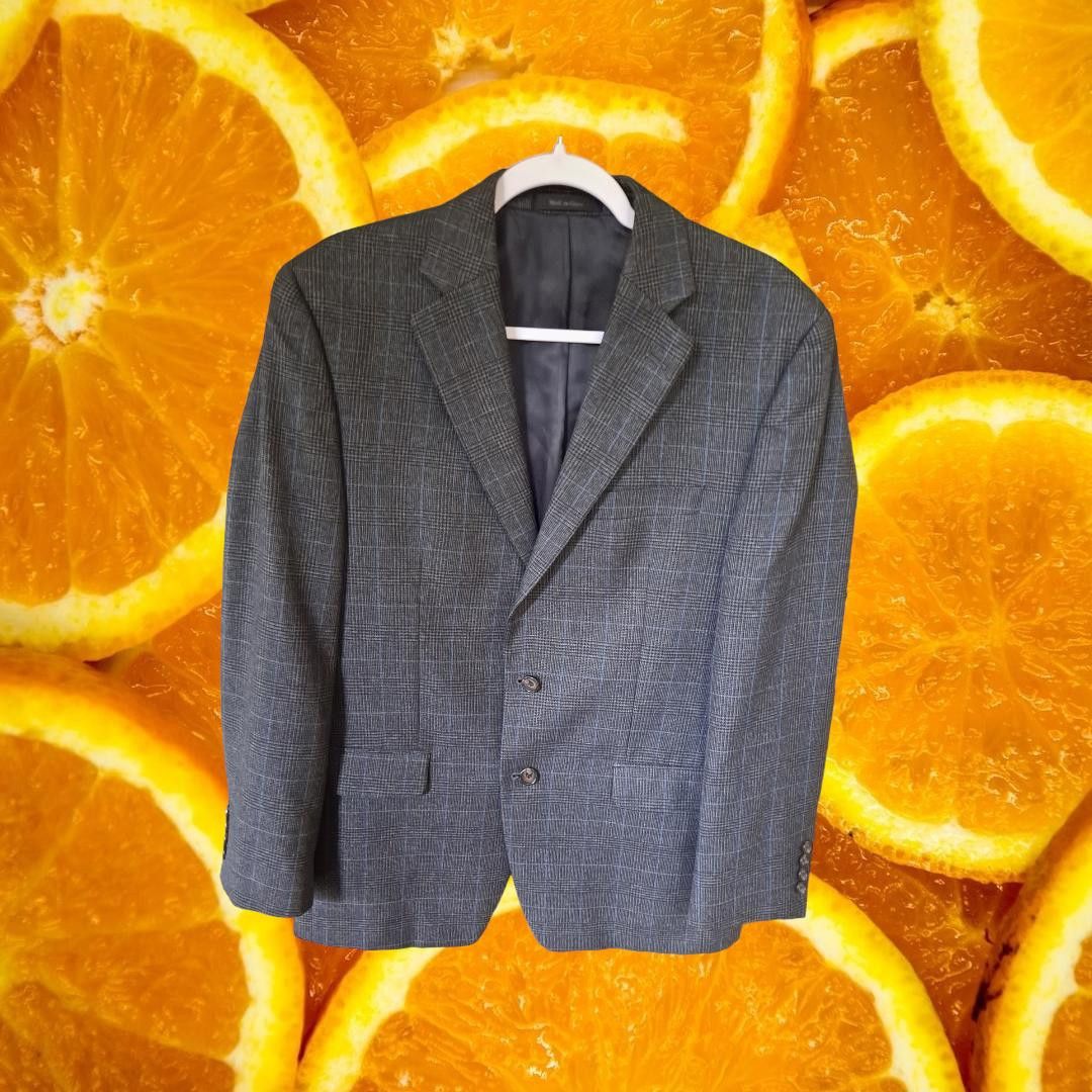 Ralph Lauren Ralph Lauren Dark Gray Plaid Suit Jacket Size 40R Size 40R - 1 Thumbnail
