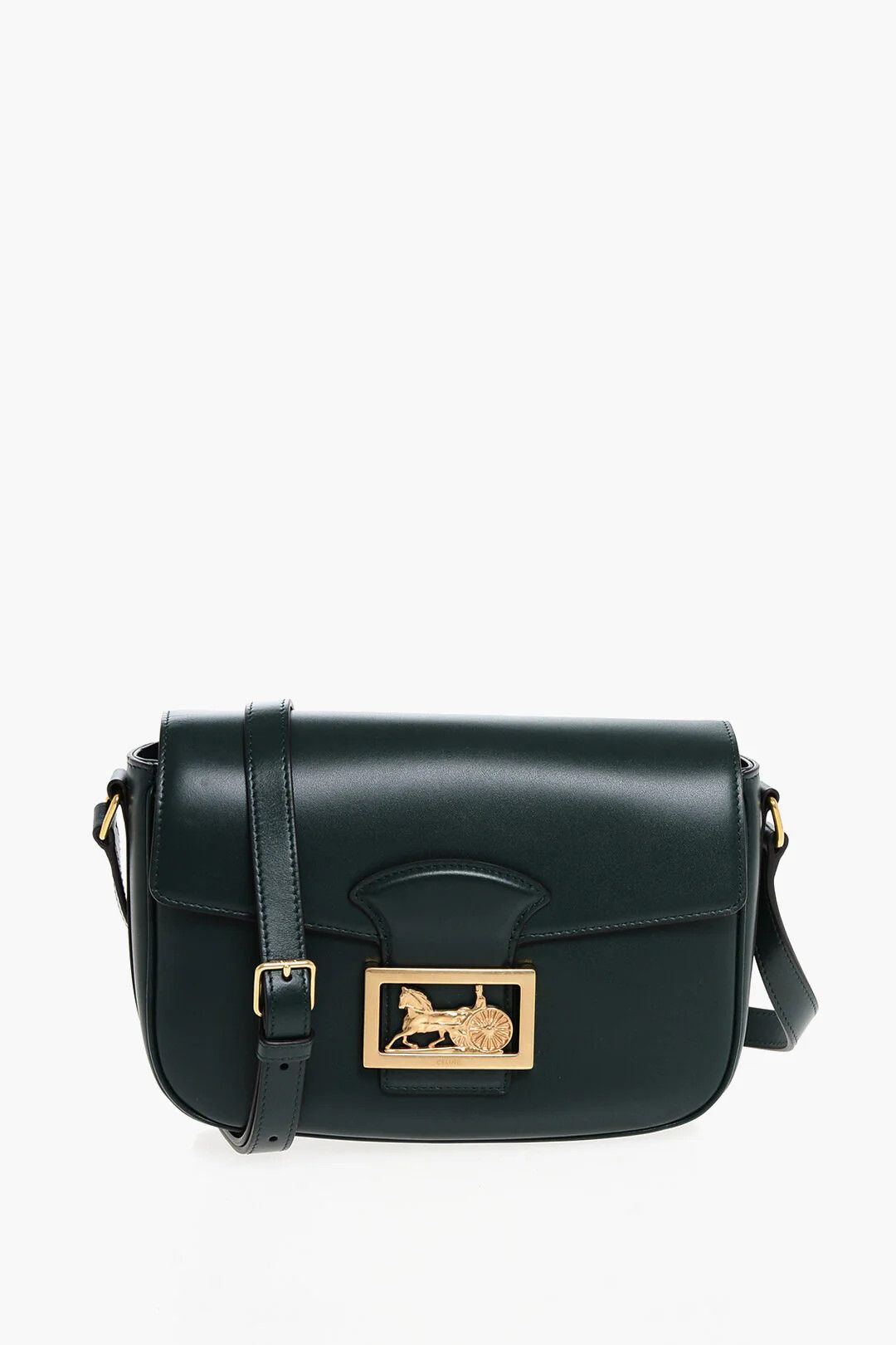 Celine og1mm0326 Size: OS / Leather Shoulder Bag in Green Size ONE SIZE - 1 Thumbnail