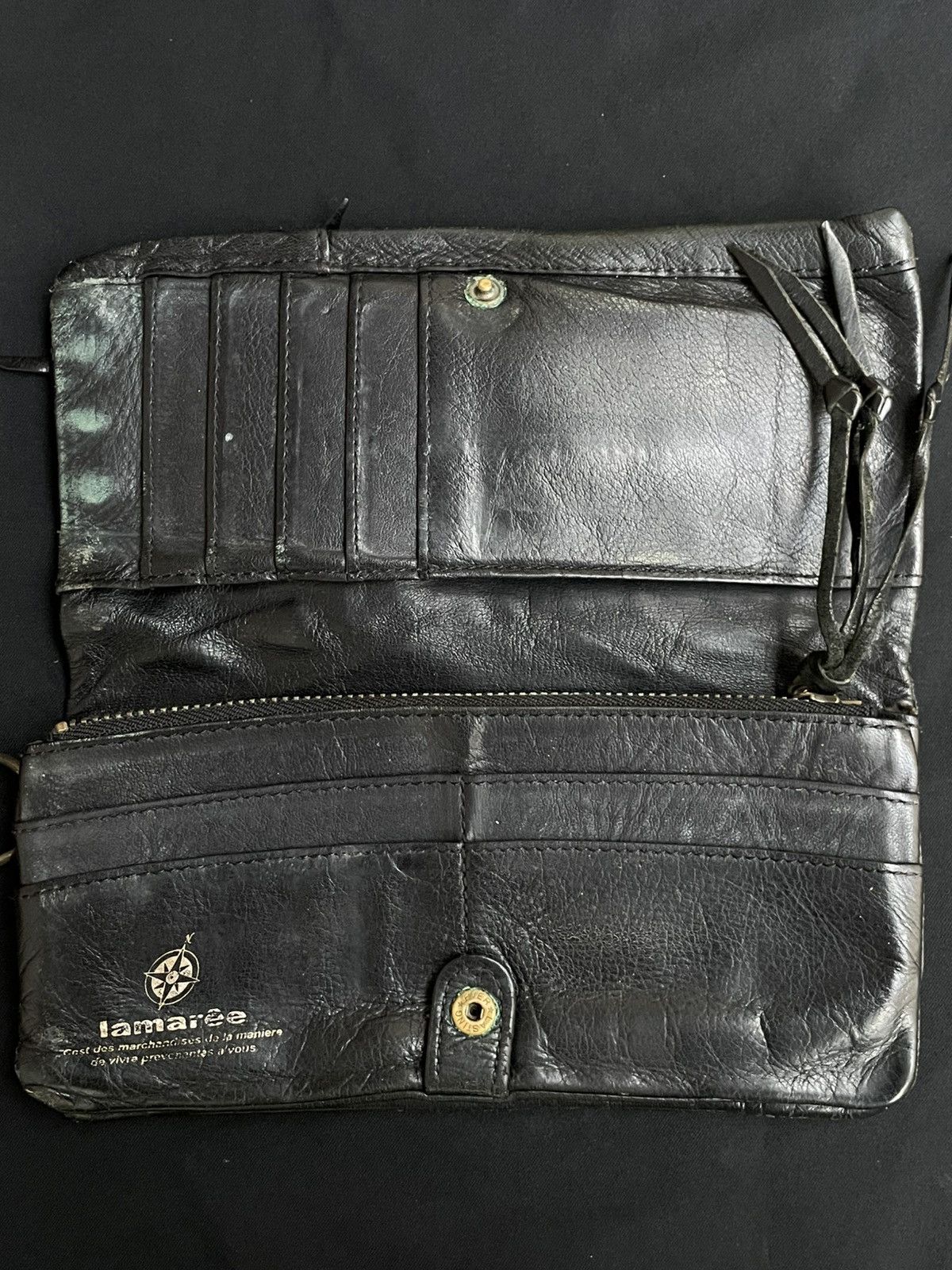 Other Avant Garde Leather Long Wallet Size ONE SIZE - 6 Thumbnail