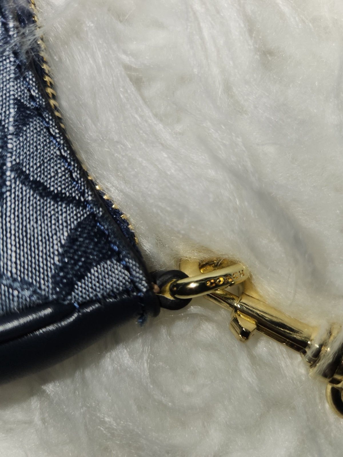 Coach Coach blue Signature Canvas Shoulder Bag Size ONE SIZE - 6 Thumbnail