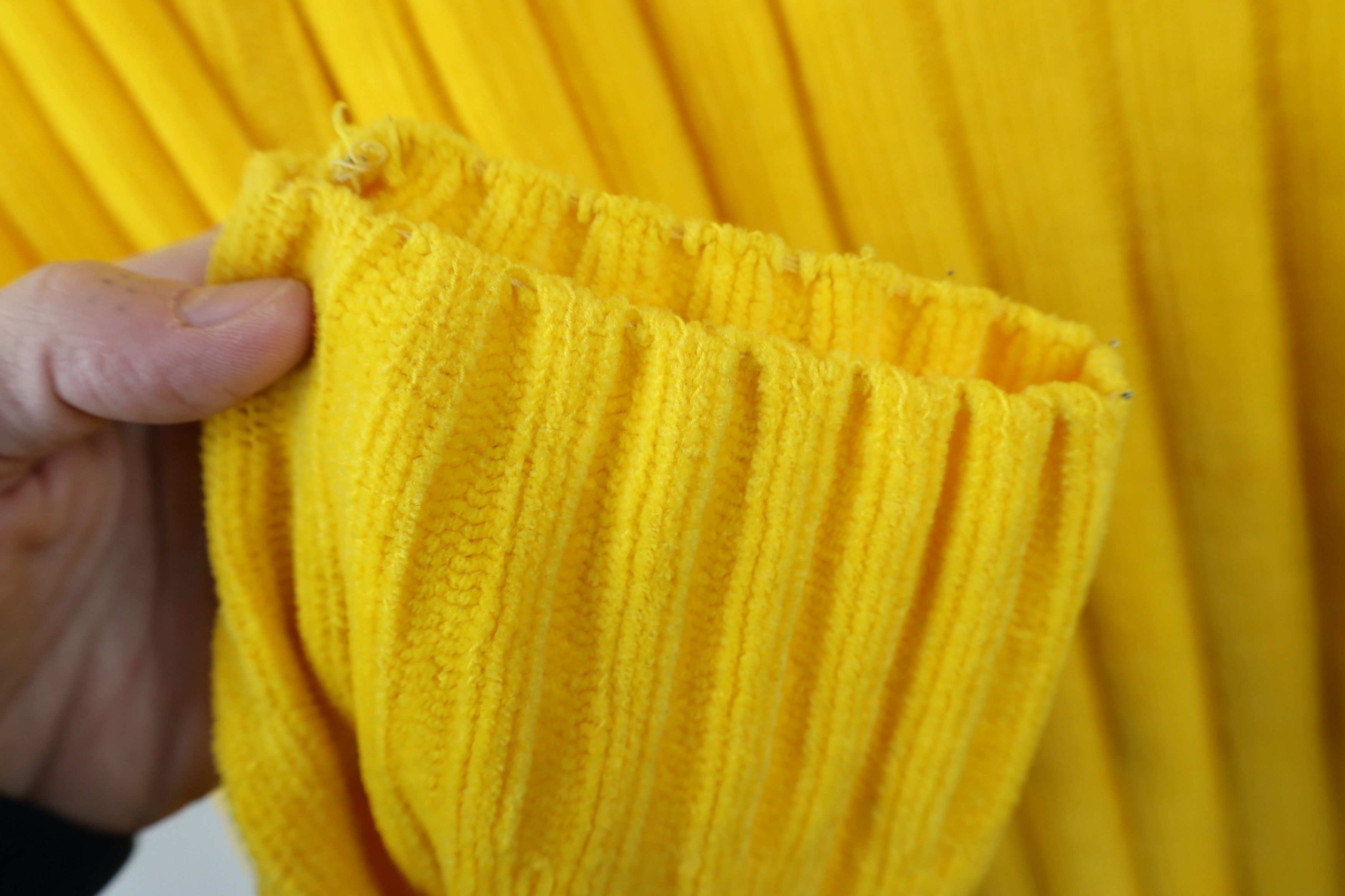 Vintage Vintage 90s Y2K Streetwear Ribbed Knit Turtleneck Sweater Size US M / EU 48-50 / 2 - 9 Thumbnail