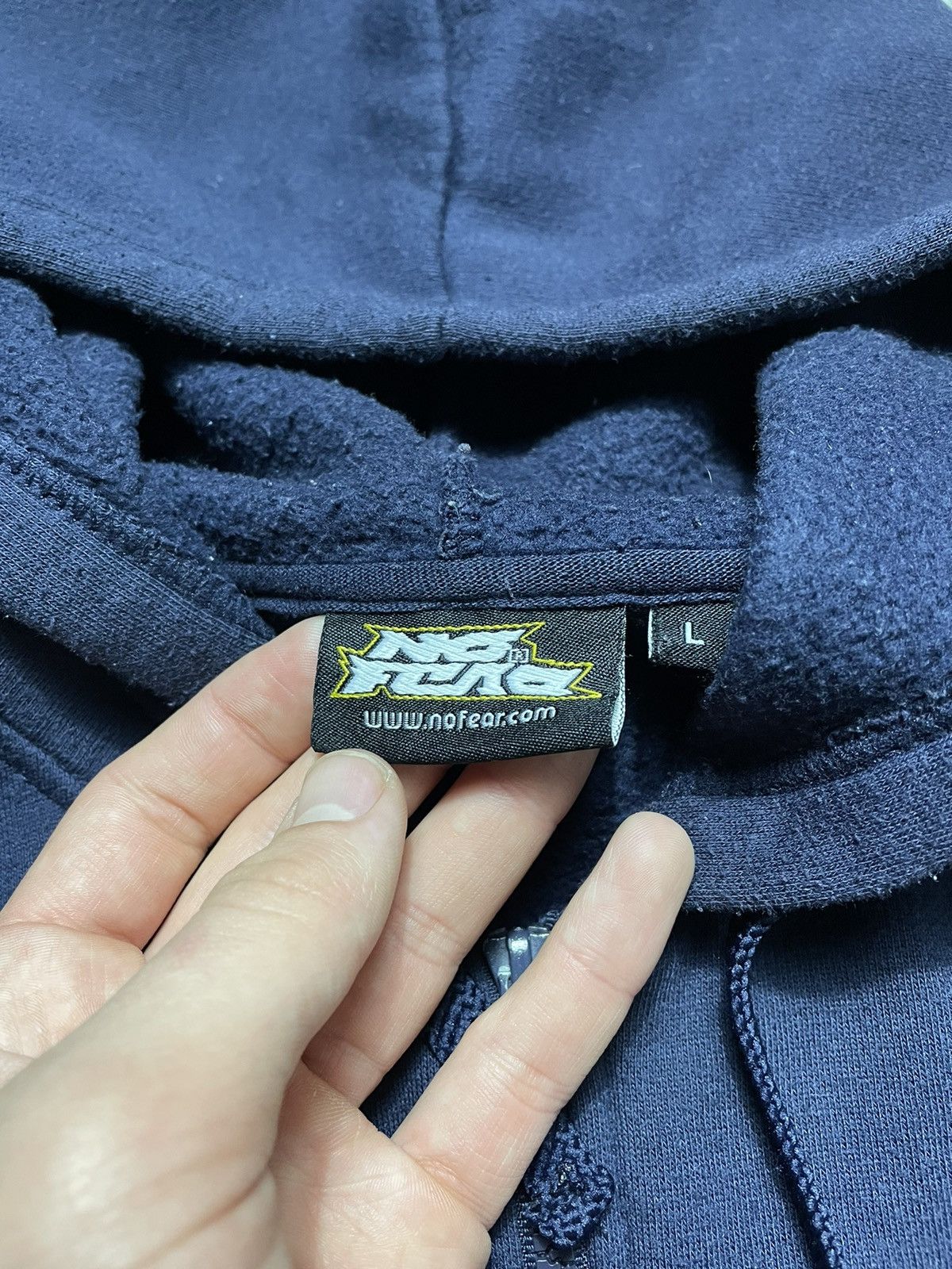 No Fear Vintage No Fear Crazy Y2K Hip Hop Hoodie Zip Skater Style Size US L / EU 52-54 / 3 - 9 Thumbnail
