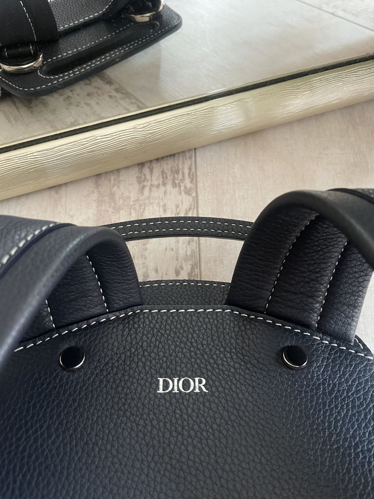 Dior Dior Gallop Backpack Dark Blue Size ONE SIZE - 18 Thumbnail