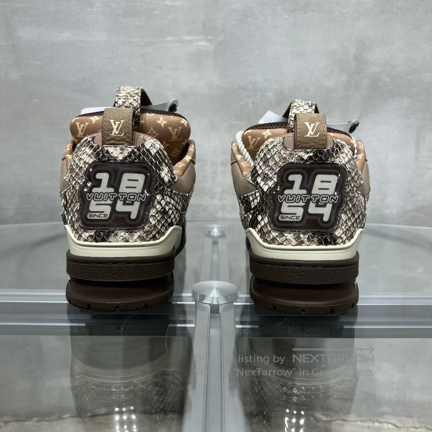 Louis Vuitton Louis Vuitton Skate Snake Pattern Board Shoes Size US 8 / EU 41 - 6 Thumbnail