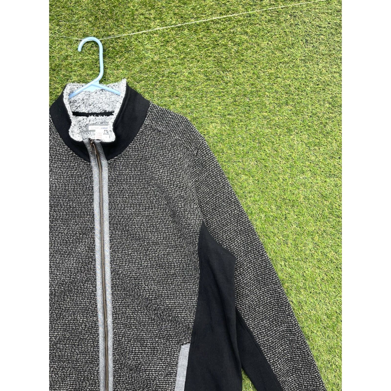 Carbon2Cobalt Carbon2Cobalt Jacket Mens Large Dark Gray Full Zip Deep Pile Transcendent Sherpa Size US L / EU 52-54 / 3 - 2 Thumbnail