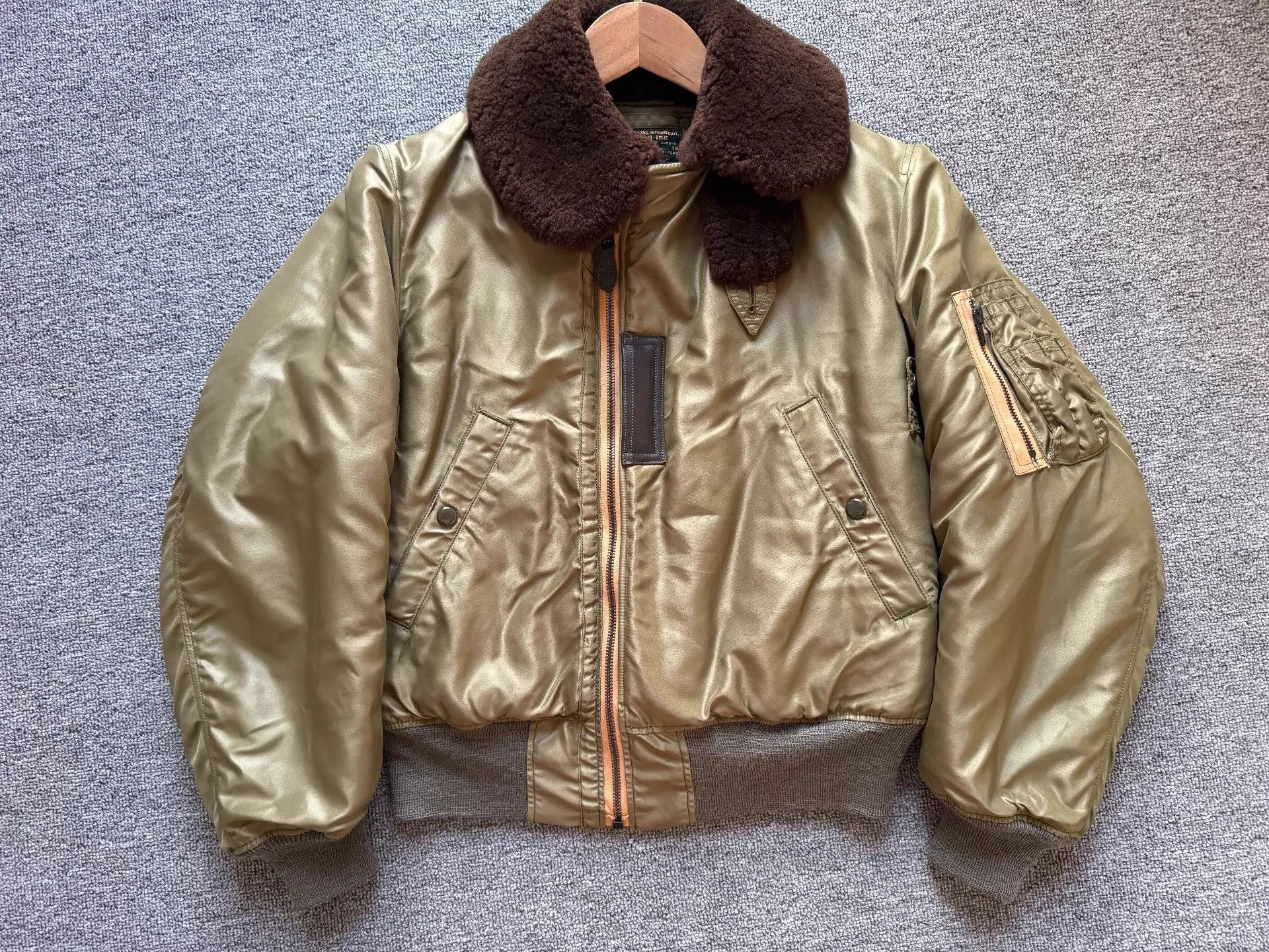 Other real McCoy B15B 20yo Vintage Jacket 36 Mint Thick Size XS / US 0-2 / IT 36-38 - 3 Thumbnail