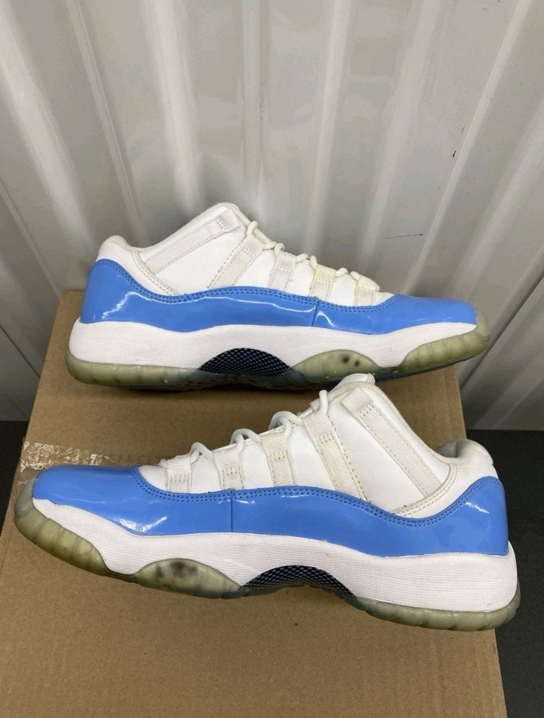 Jordan Brand Nike Air Jordan Retro 11 Low GS UNC 2017 528896106 Size 6 Size US 6 / EU 39 - 4 Thumbnail