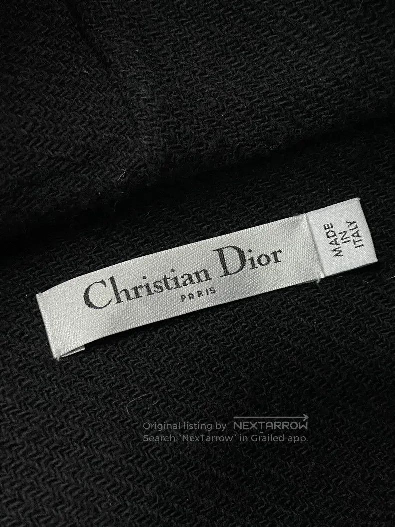 Dior Dior Dark blue little bee hem letter logo hooded lace-up w Size XS / US 0-2 / IT 36-38 - 4 Thumbnail