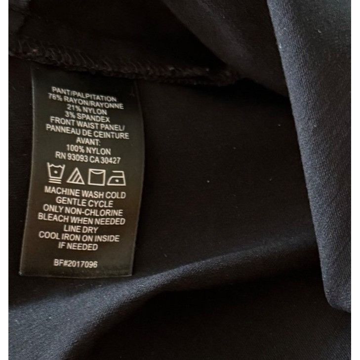 NIC+ZOE Nic+Zoe Women's Black Classic Straight-Leg Stretch Dress Pan Size 30" / US 8 / IT 44 - 4 Thumbnail