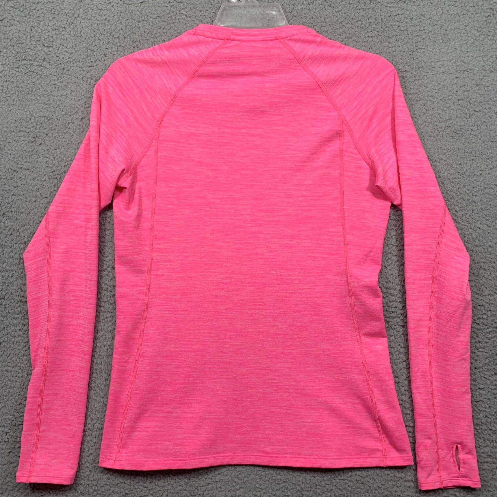 Under Armour Under Armour Women's Athletic Top Heather Pink HeatGear Long Sleeve Crew Neck M Size Size M / US 6-8 / IT 42-44 - 4 Thumbnail