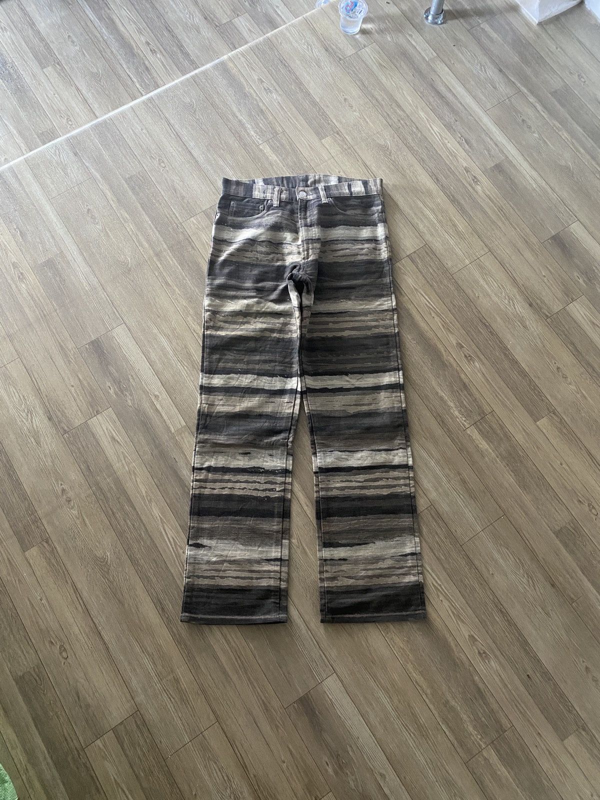 If Six Was Nine × Japanese Brand × Le Grande Bleu (L.G.B.) Innervation distressed multy color LGB style jeans Size US 32 / EU 48 - 1 Thumbnail
