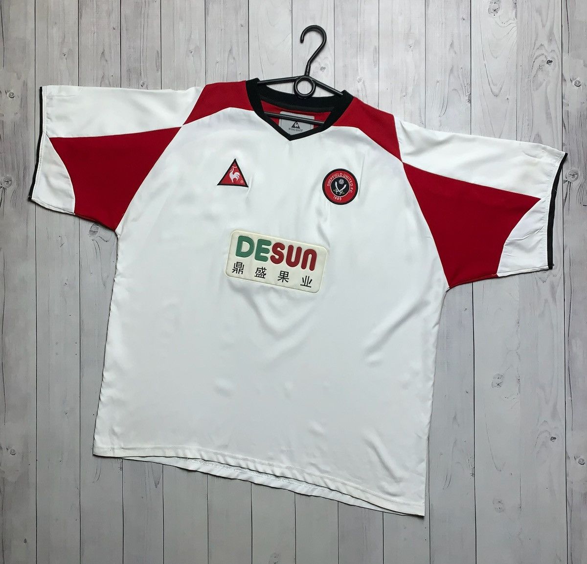 Vintage Vintage Sheffield United soccer jersey white rare away XXL Size US XXL / EU 58 / 5 - 1 Thumbnail