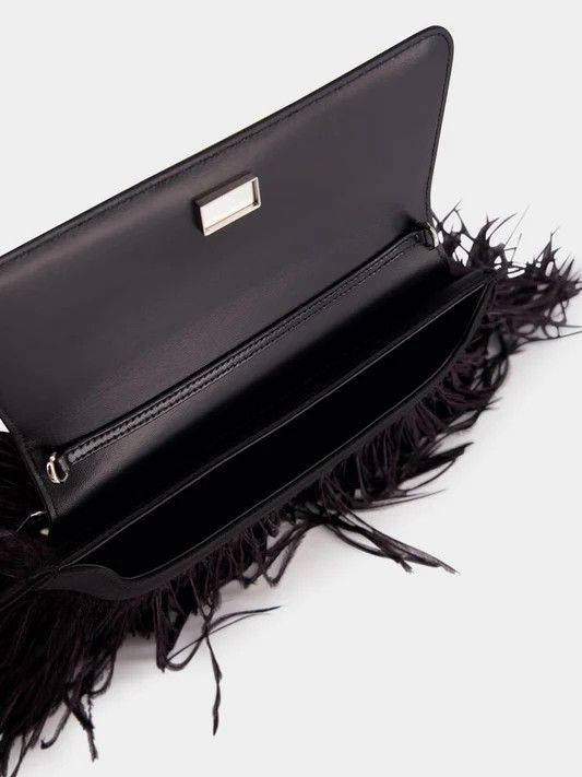 Givenchy o1w1db10825 Size: OS / Voyou East West Clutch Bag in Black Size ONE SIZE - 6 Thumbnail