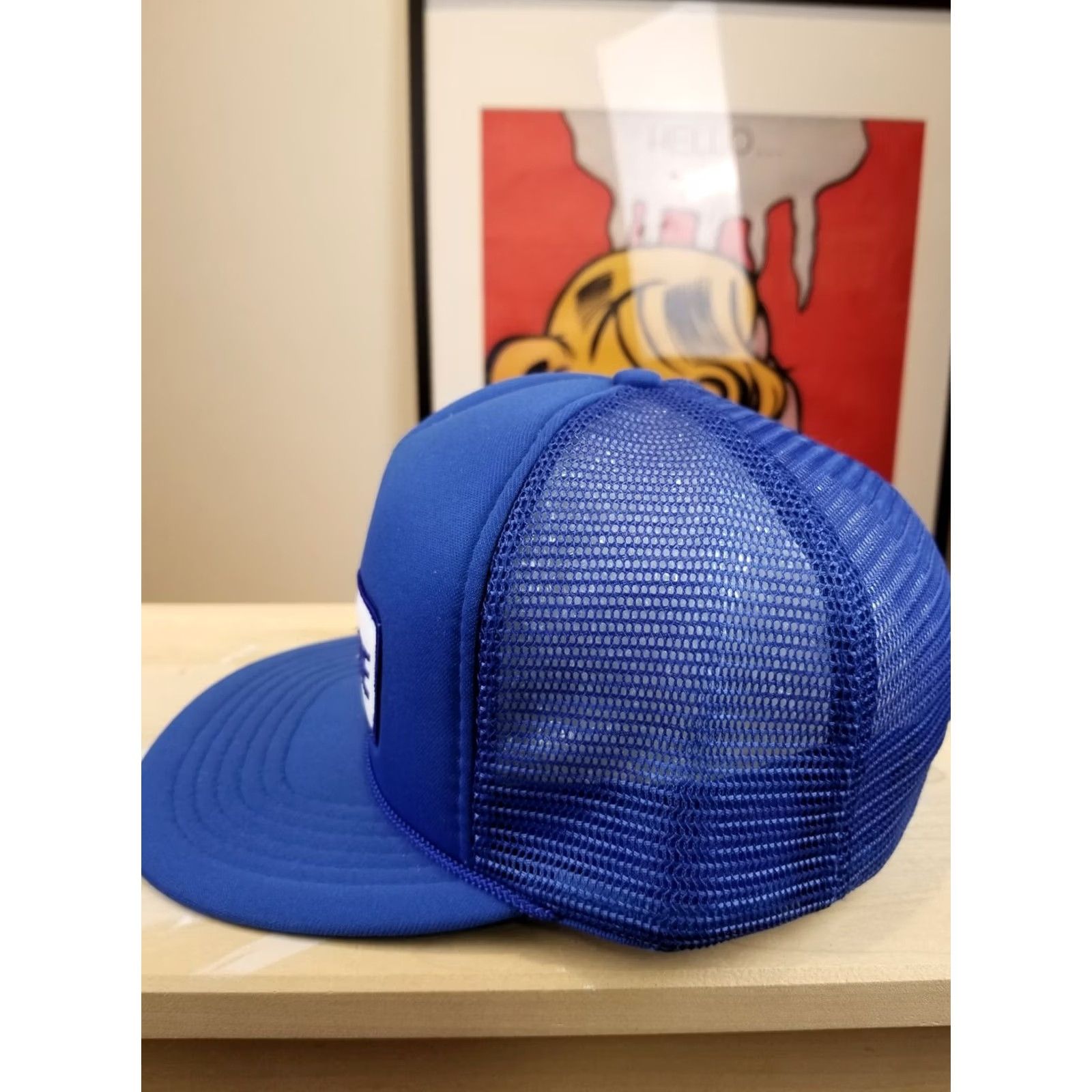 Vintage VINTAGE 90' SANITAIRE BLUE TRUCKER SNAPBACK HAT DEADSTOCK Size ONE SIZE - 2 Thumbnail