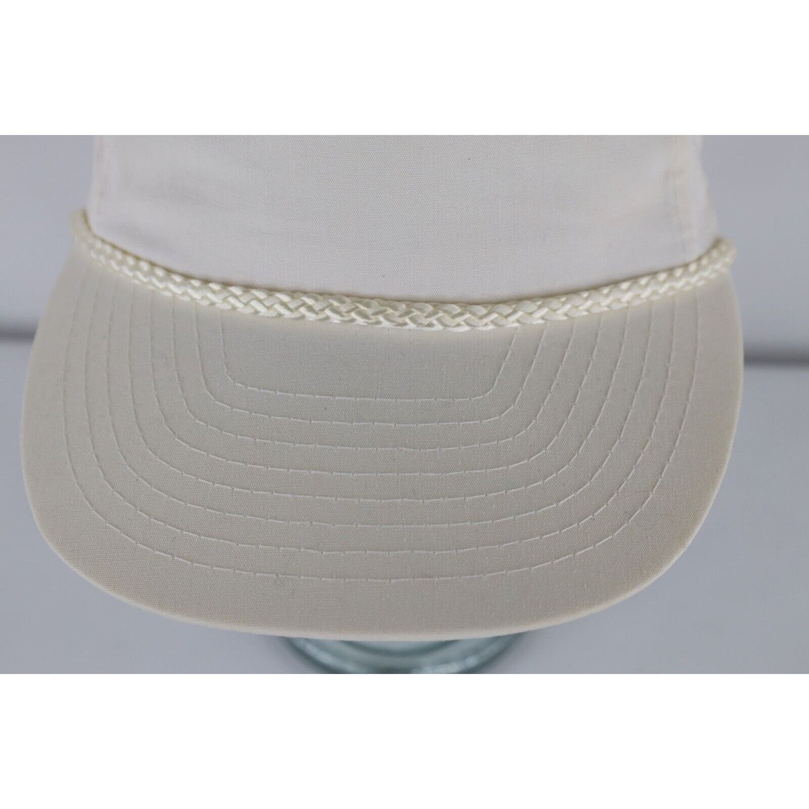 Vintage Deadstock Vintage 90s Streetwear Roped Zipper Strapback Hat Size ONE SIZE - 2 Thumbnail