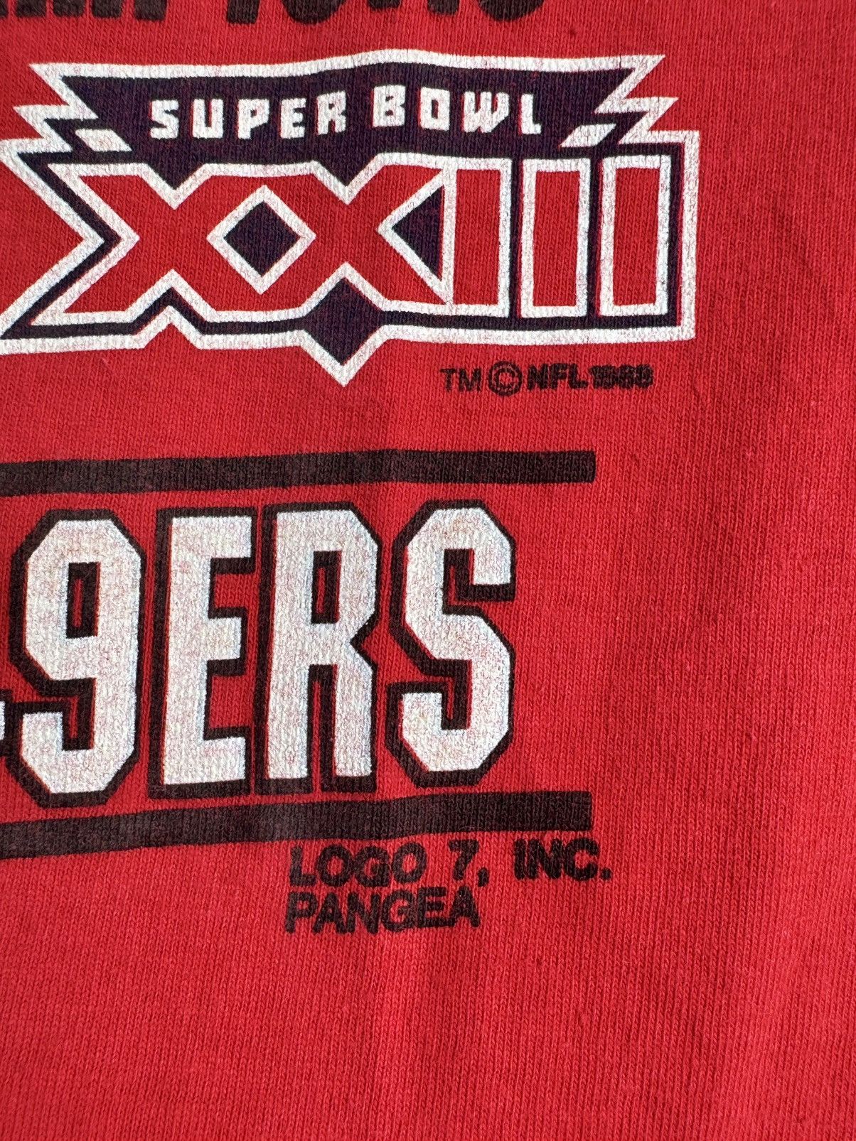 Logo 7 × NFL × Vintage 1988 San Francisco 49ers NFL Super Bowl Champions T-Shirt Size US S / EU 44-46 / 1 - 5 Thumbnail