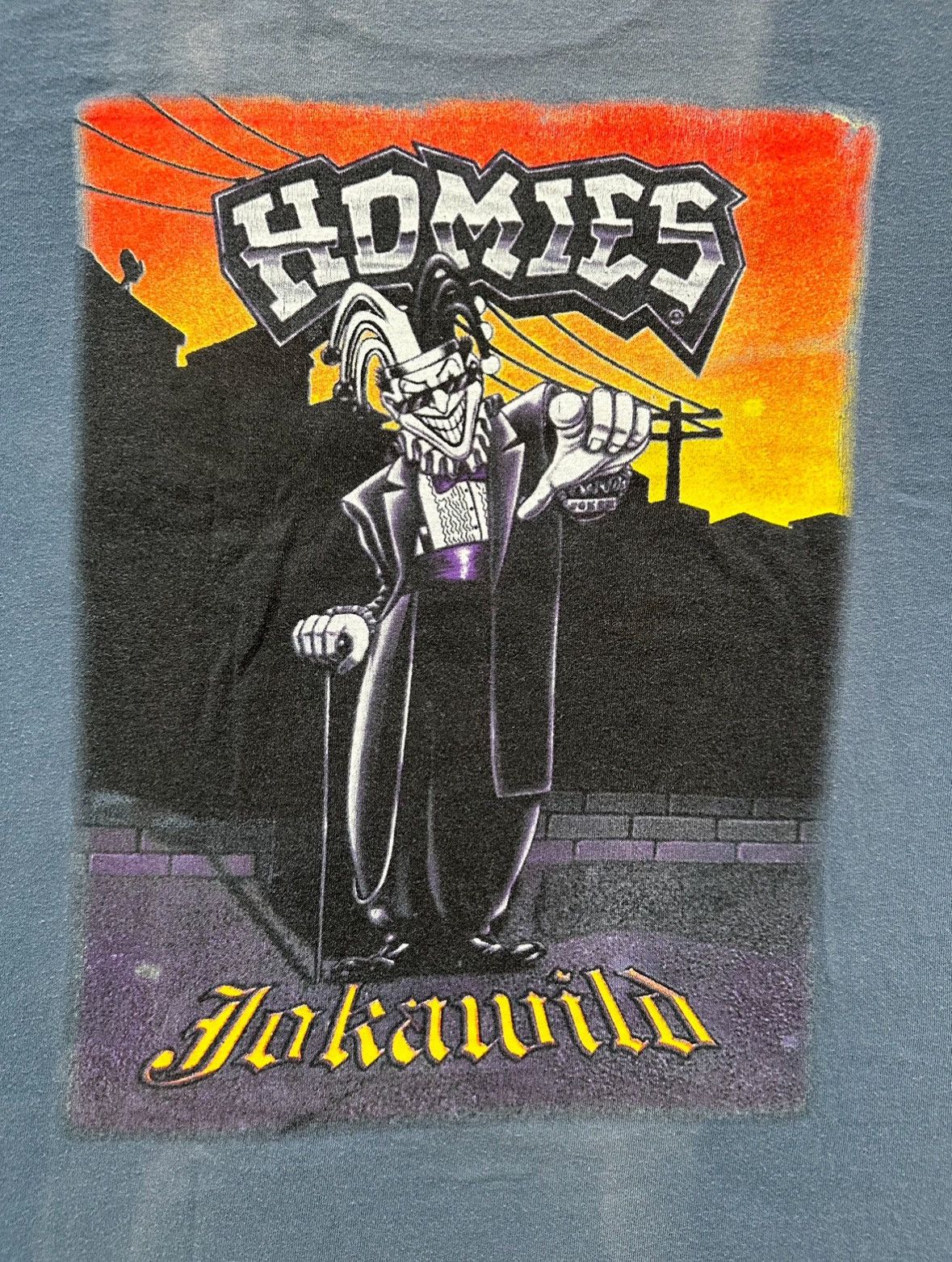 image of Homiestreet Joker Tee in Blue, Men's (Size XL)