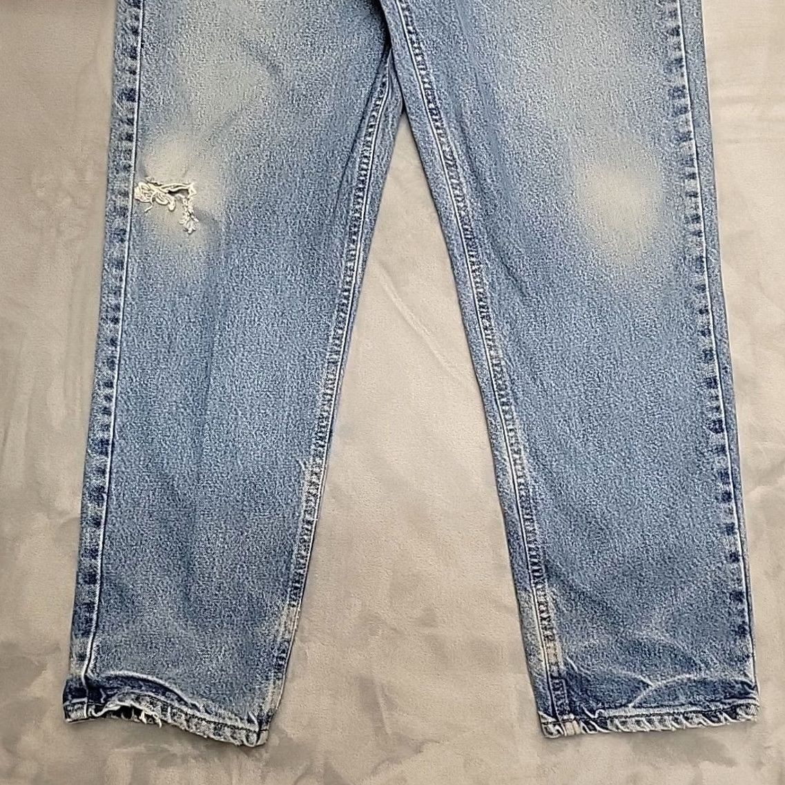 Carhartt VINTAGE Carhartt Jeans Mens 36 Blue Men 36x30 Denim Relaxed Fit Faded Work Casual B17 Size US 36 / EU 52 - 2 Thumbnail