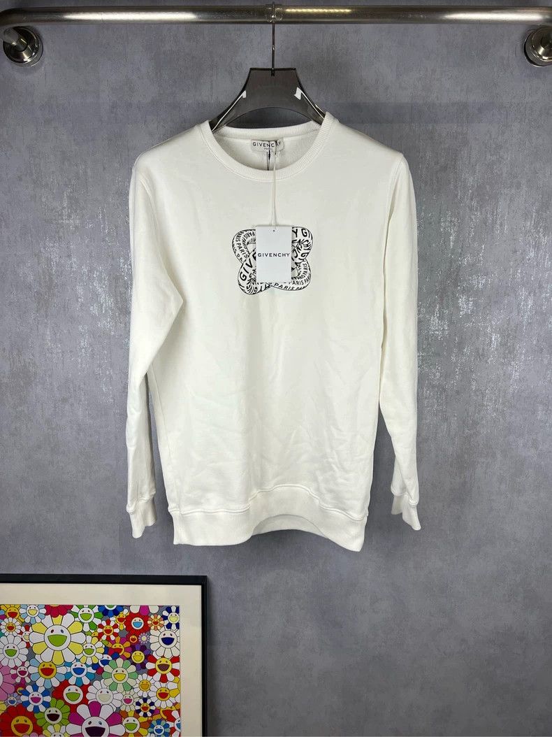 Givenchy Double Ring Logo Hooded Sweatshirt
