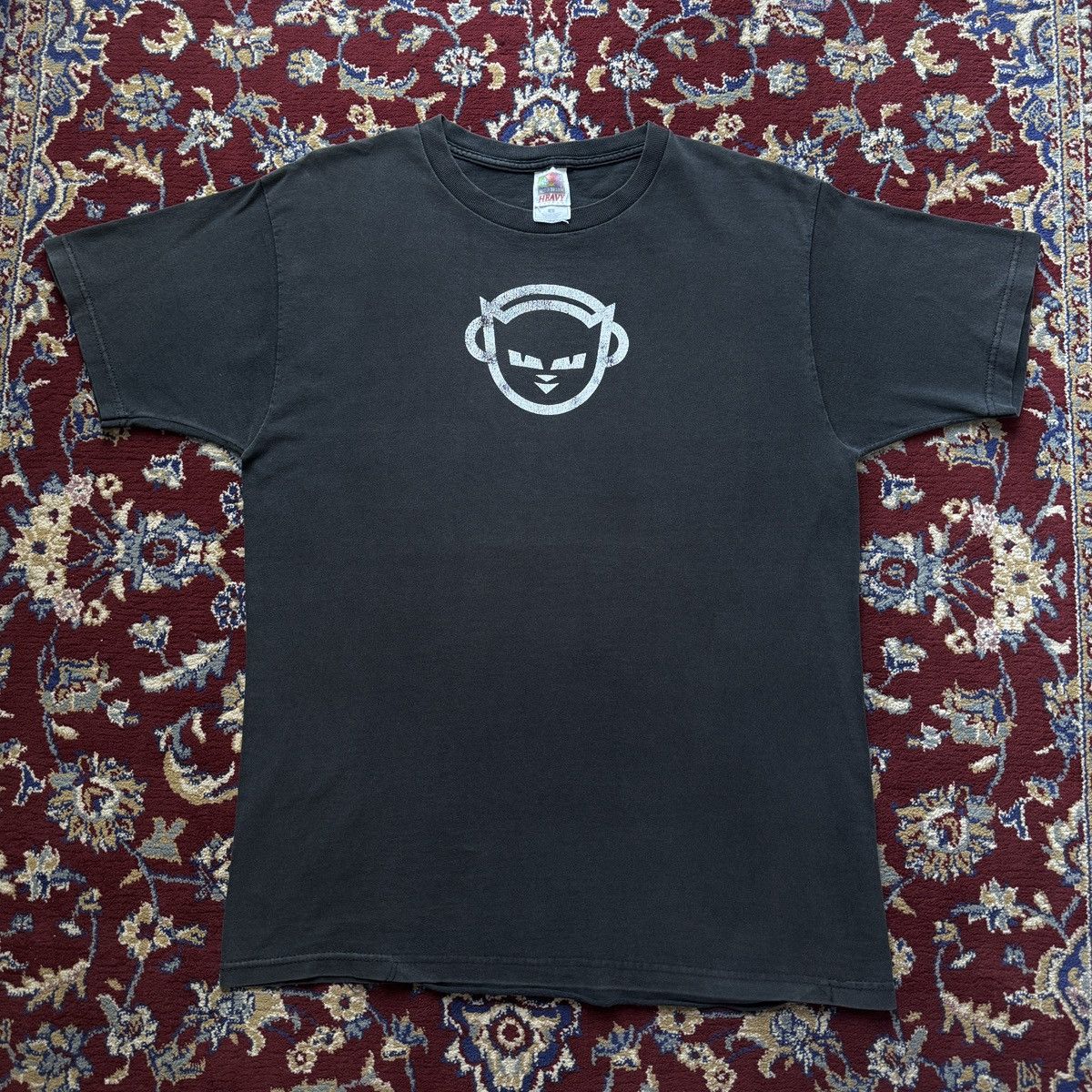 Band Tees Vintage 90s-00s Napster logo Tee Music Downloading metallica Size US L / EU 52-54 / 3 - 3 Thumbnail