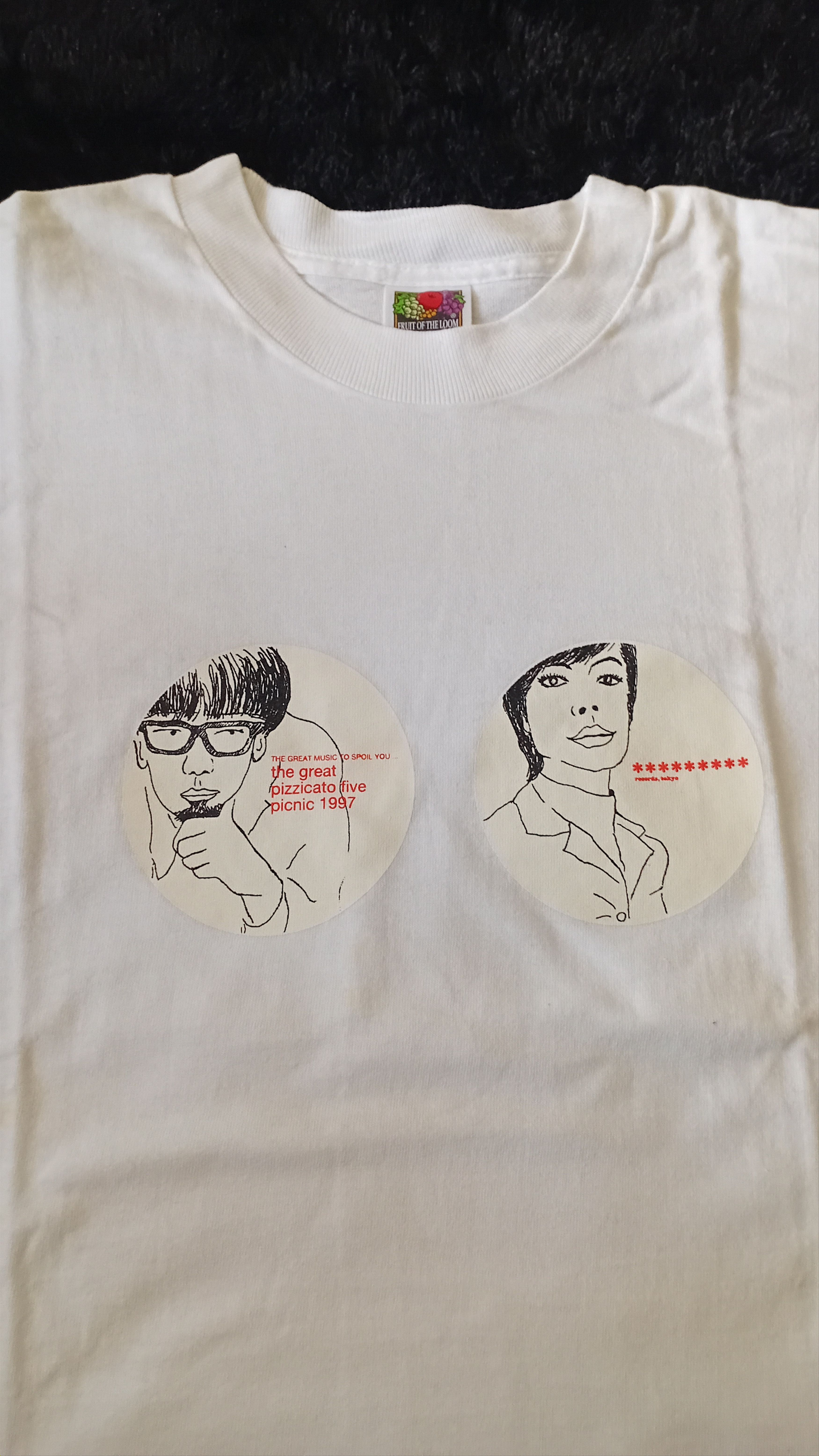 Band Tees × Vintage Vintage Pizzicato Five The Great Picnic Tour Shirt Size US L / EU 52-54 / 3 - 3 Thumbnail
