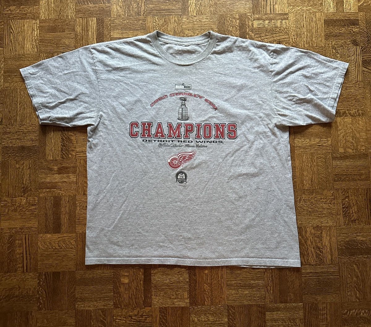 Vintage Vintage Detroit Red Wings Stanley Cup Champions Graphic Tee Size US XXL / EU 58 / 5 - 1 Thumbnail
